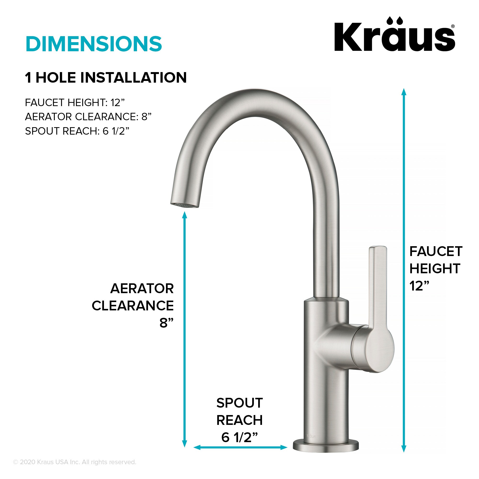 Kraus KPF-2822SFS Kitchen-Faucets - View #6