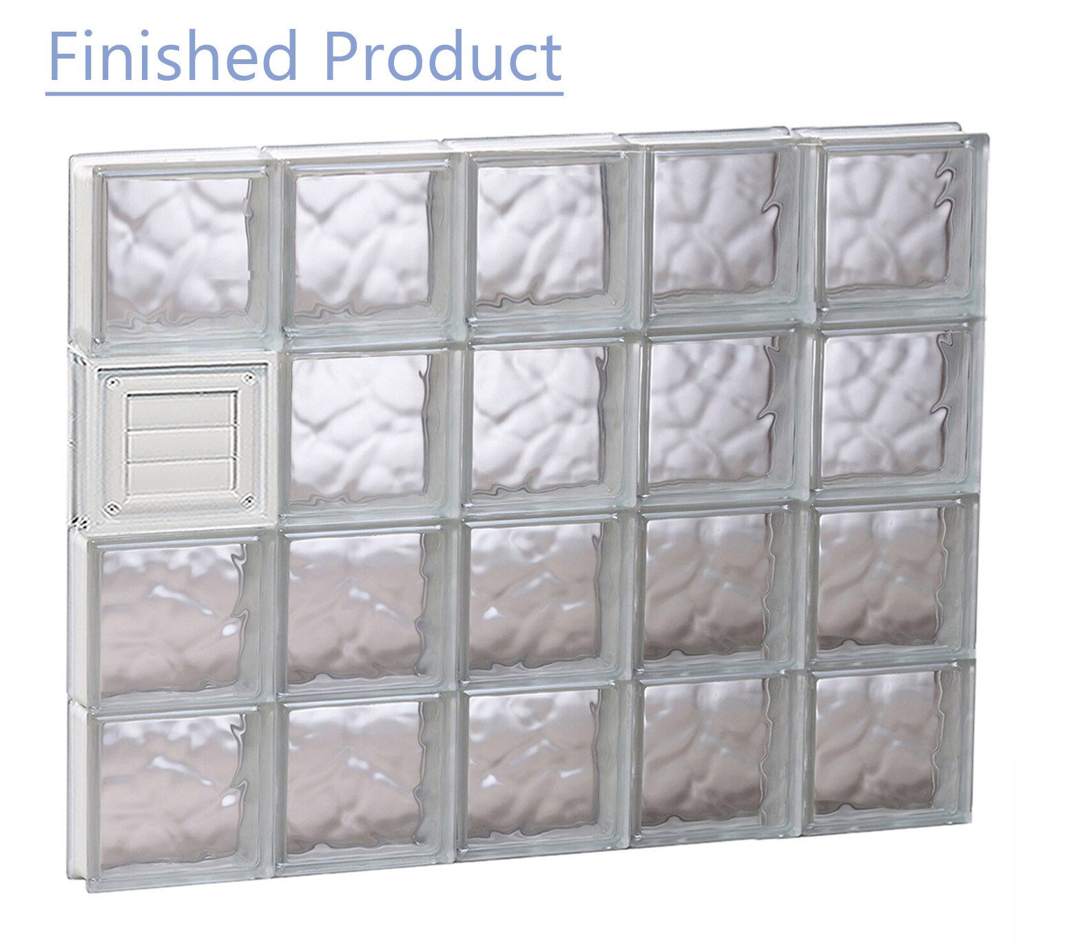 REDI2SET D4032DC Glass-Block-Windows - View #3