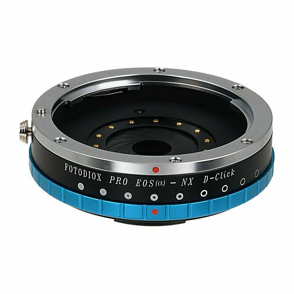 MaxPower ZX9FTDX1530 Pro Lens Mount Adapter- Canon EOS D-SLR Lens to Samsung NX Mount Mirrorless Camera Body with Built in Aperture Iris