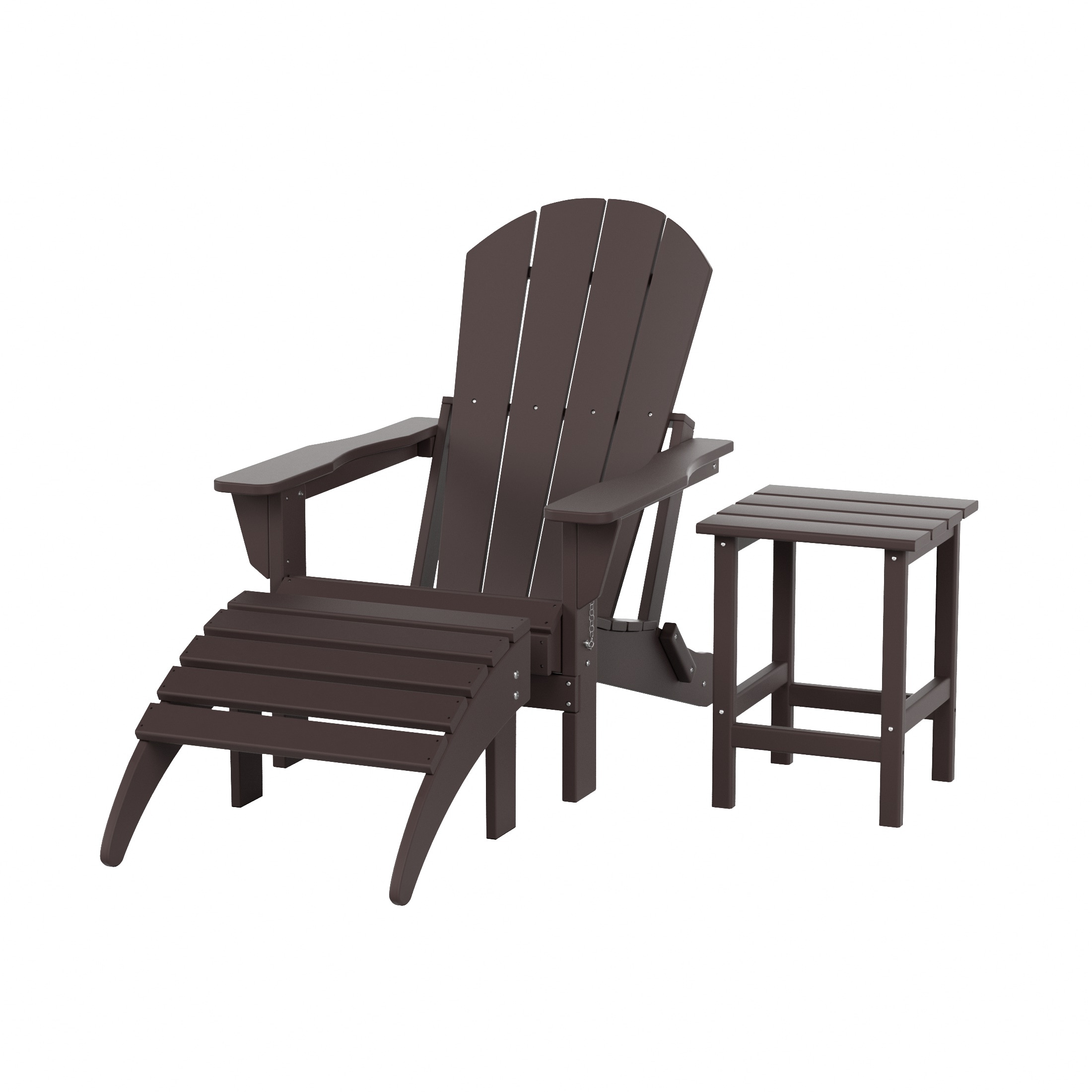 Westin Furniture 2001AOC-DKBR Patio-Chairs - View #3