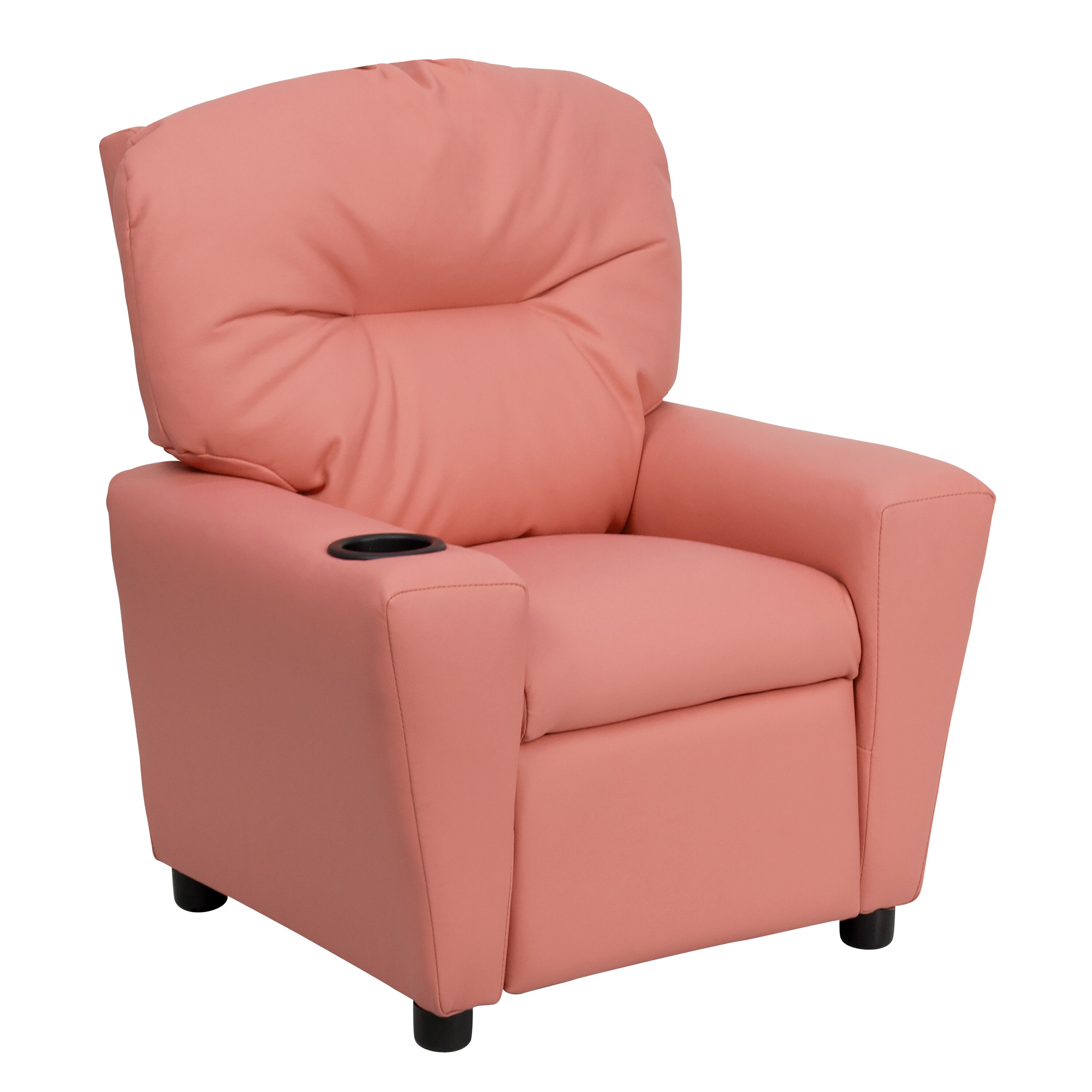 Flash Furniture 847254017992 28-Inches Pink Vinyl Upholstered Kids Accent Chair
