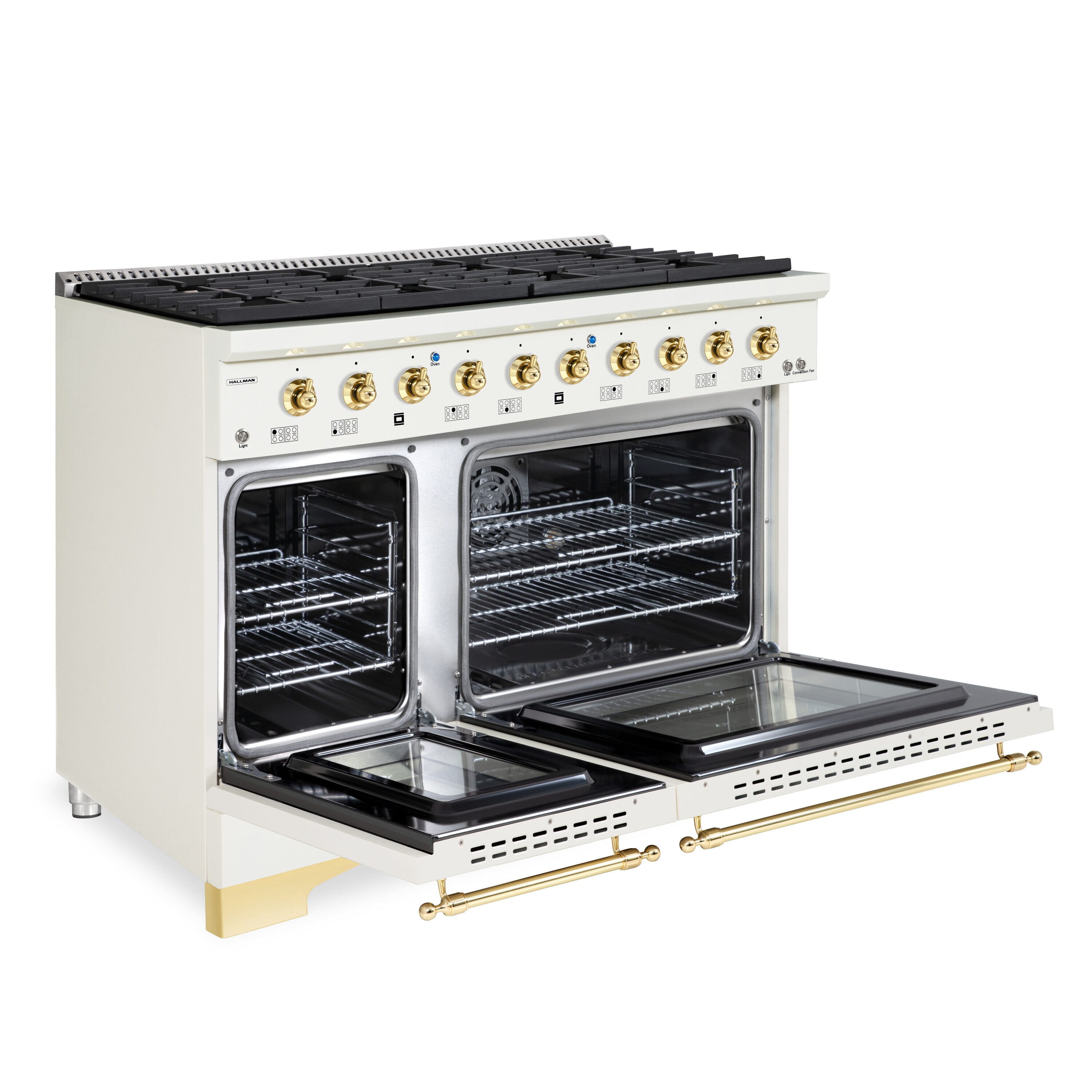 Hallman HCLRDF48BSAW Double-Dual-Fuel-Ranges - View #5