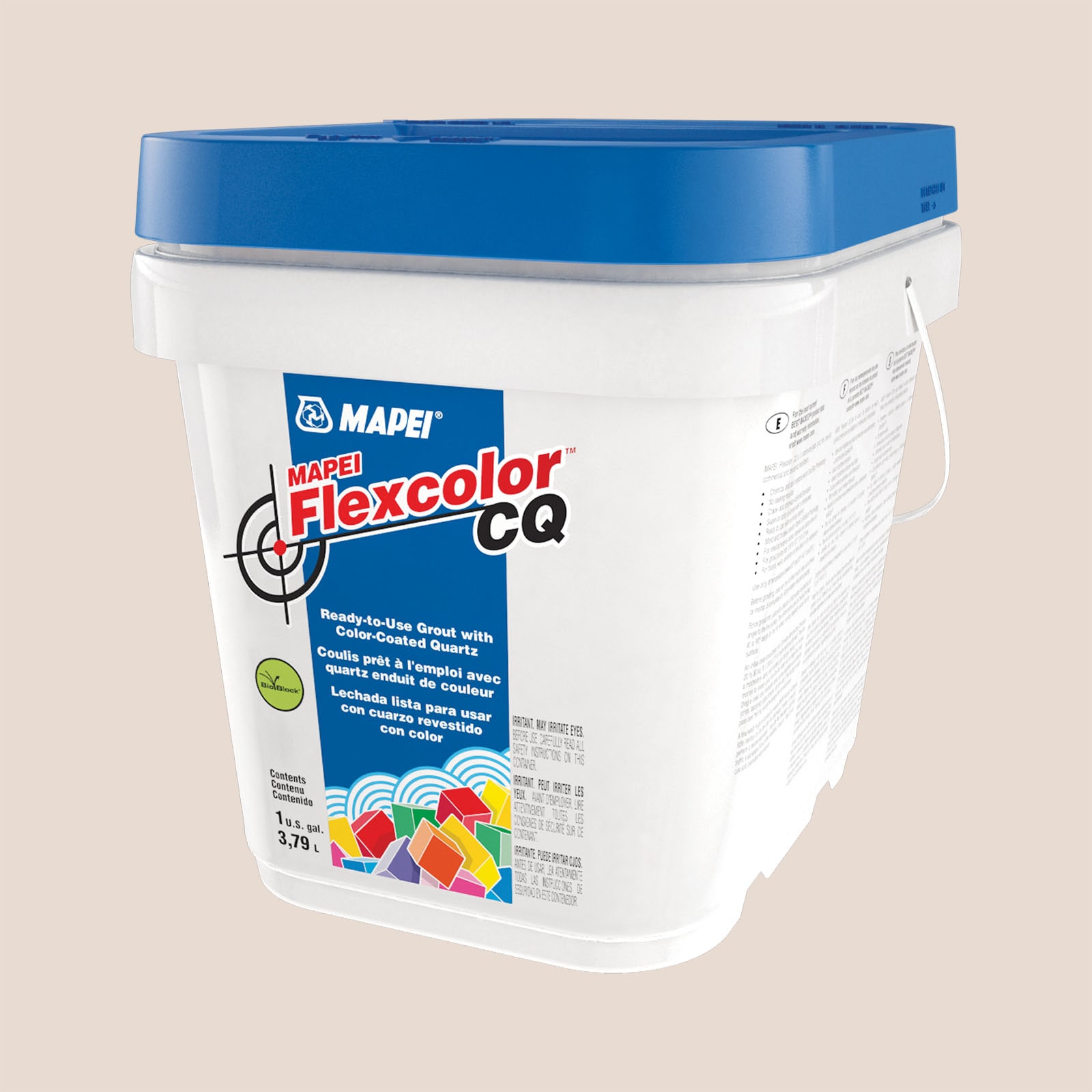 MAPEI 4KA522204 Flexcolor CQ Honey Butter #5222 Sanded Acrylic Premix Grout (1-Gallon)