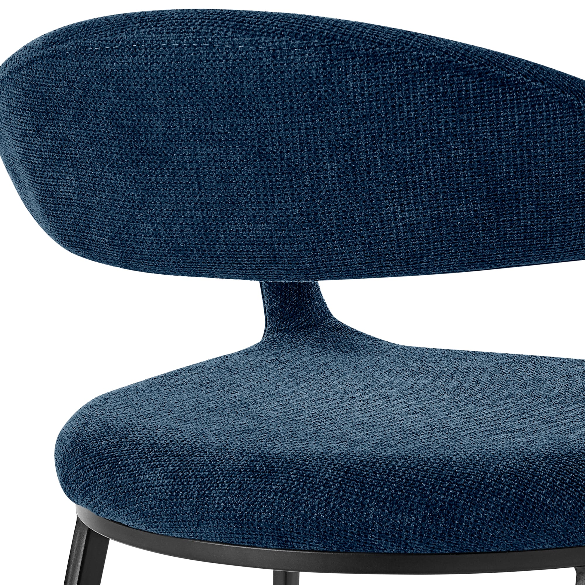 Armen Living LCMOSIBLKBLU Dining-Chairs - View #8