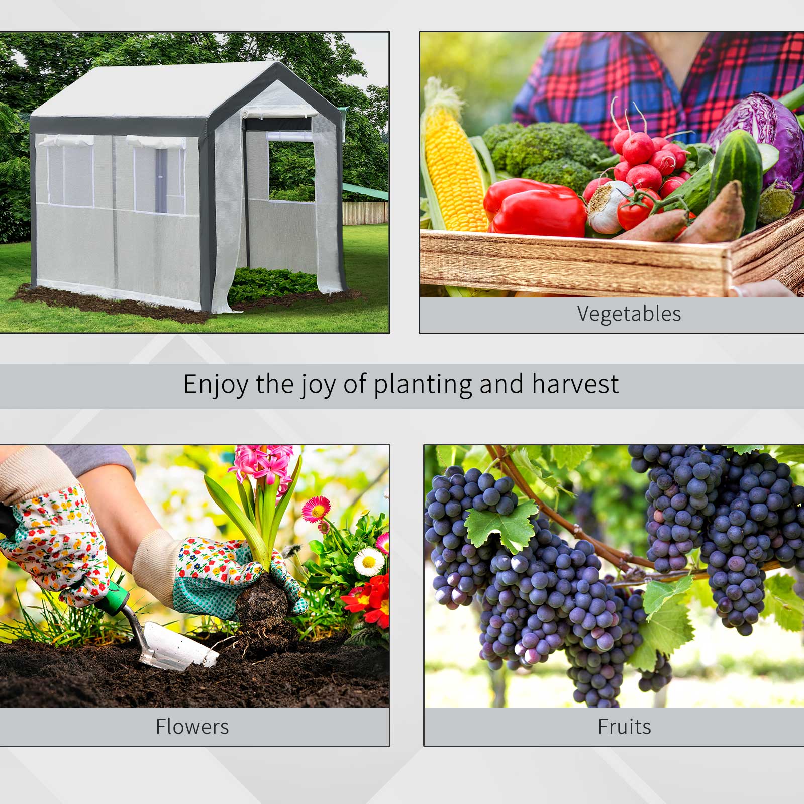 Outsunny 845-124 greenhouses - View #6