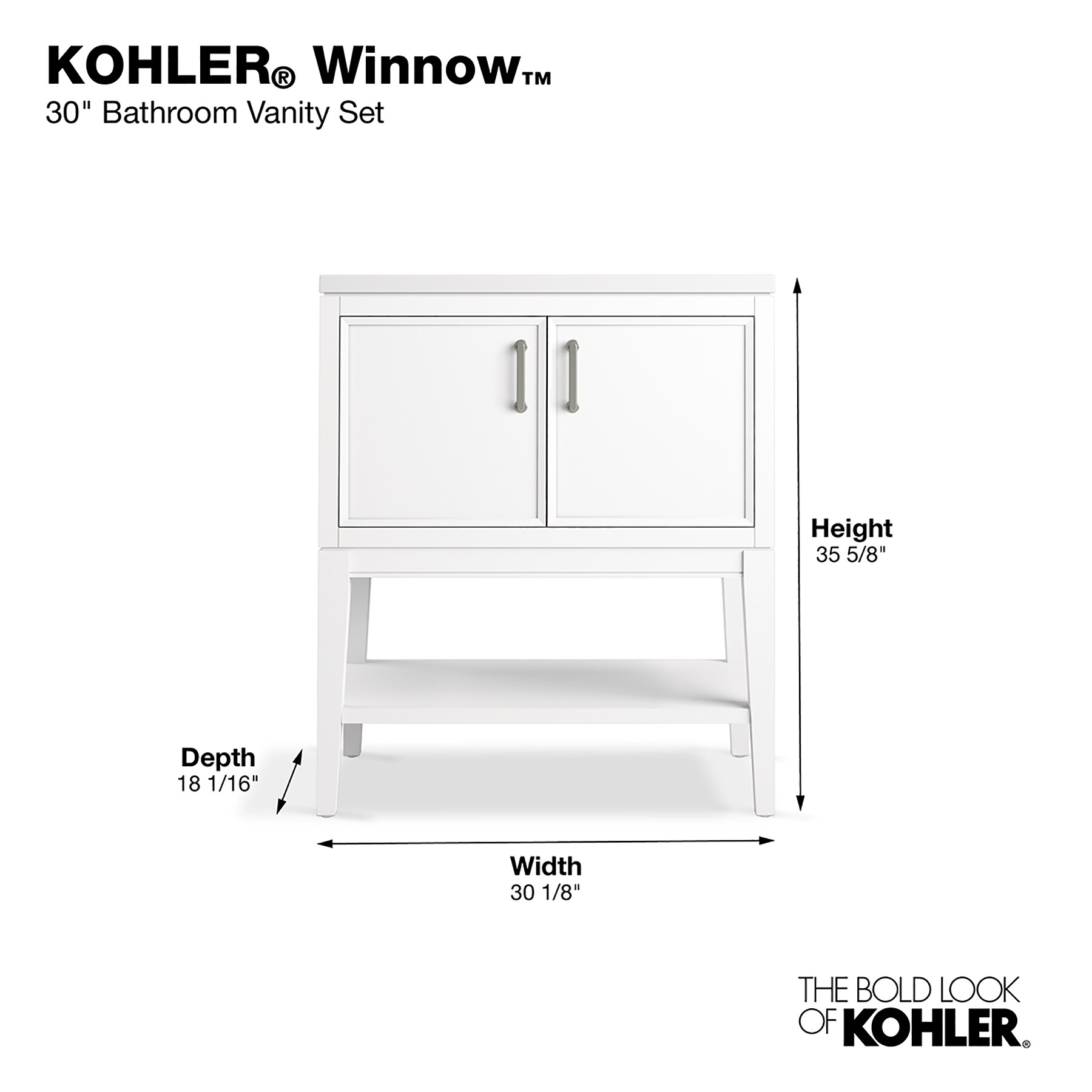 KOHLER 33578-ASB-0 Bath-Vanity-Combo - View #10
