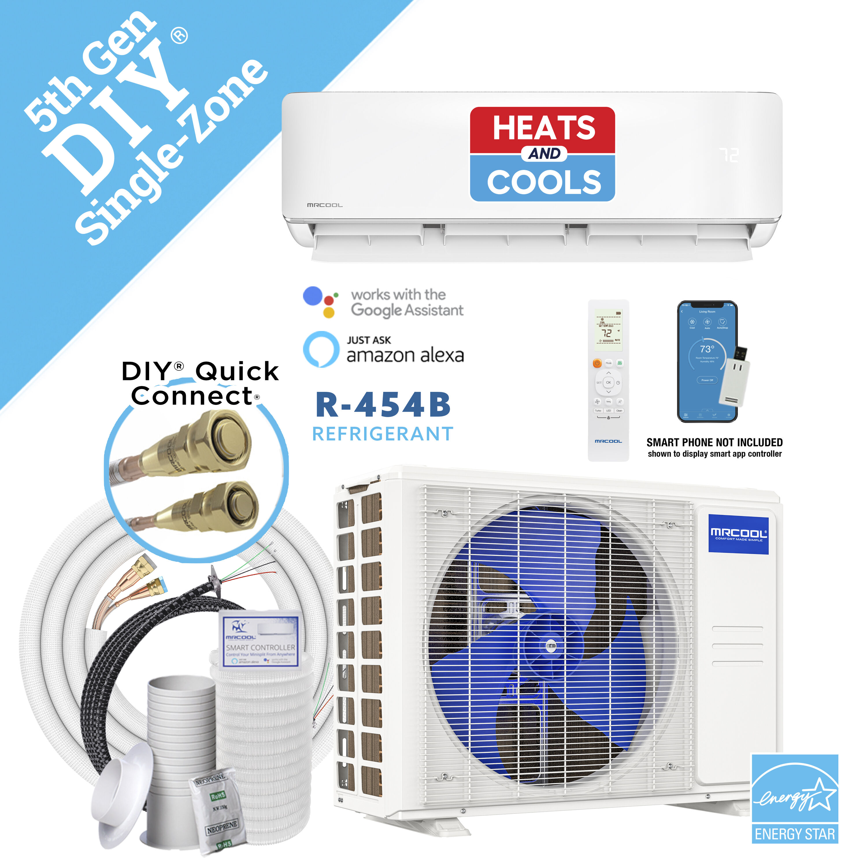 MRCOOL DIY-12-HP-WM-115D25O Ductless-Mini-Splits - View #4