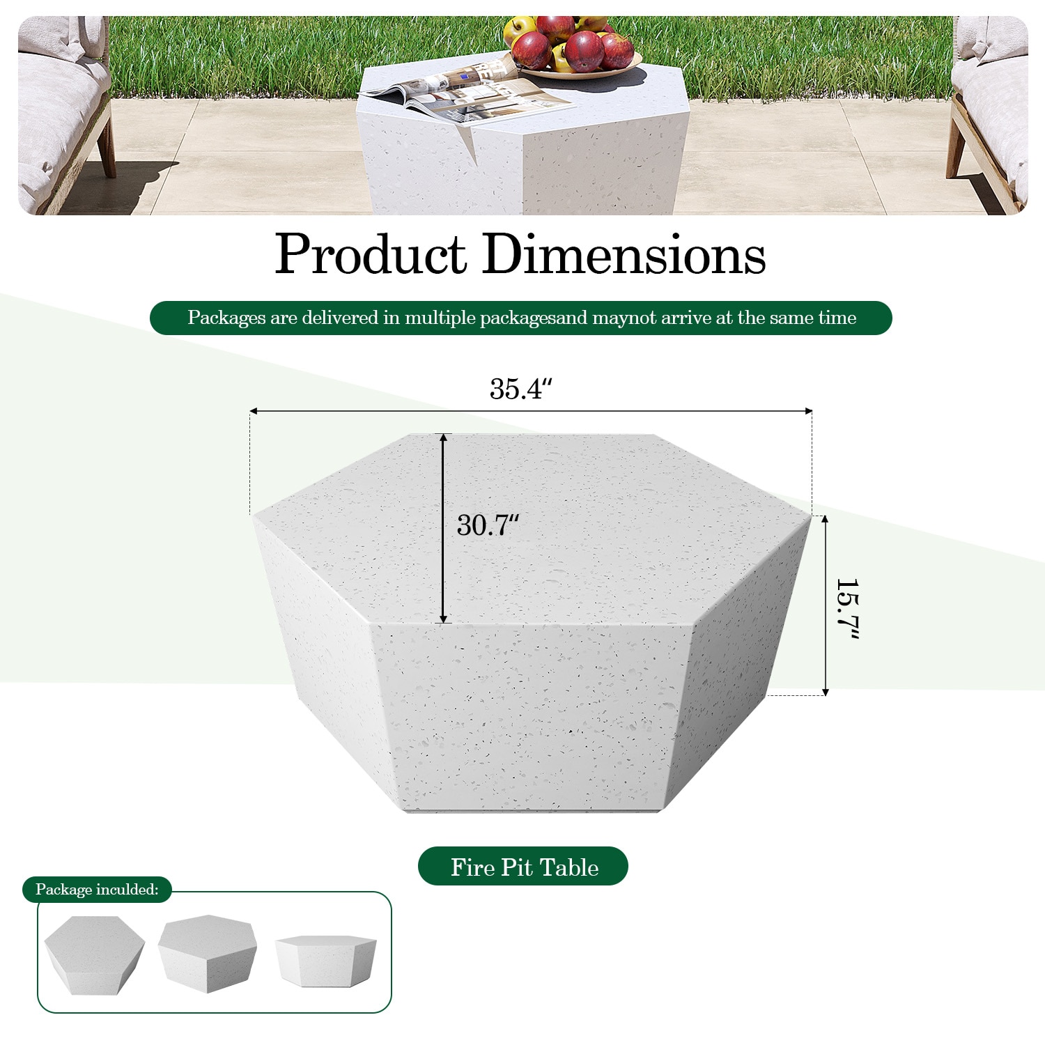 Patio Watcher LS-T35S-6BX-MB Patio-Tables - View #2