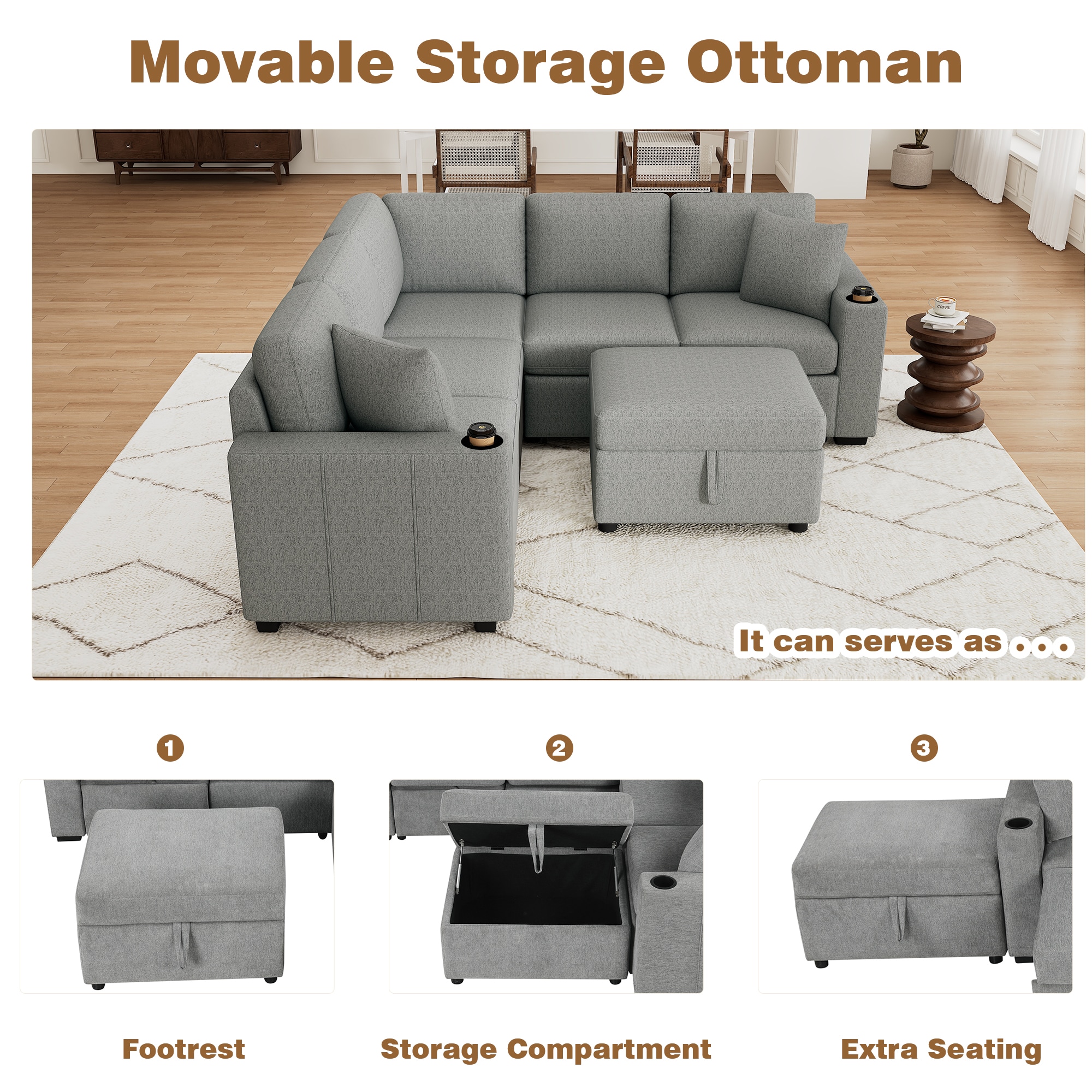 ModernLuxe N719S001930E Sofas-Loveseats - View #4