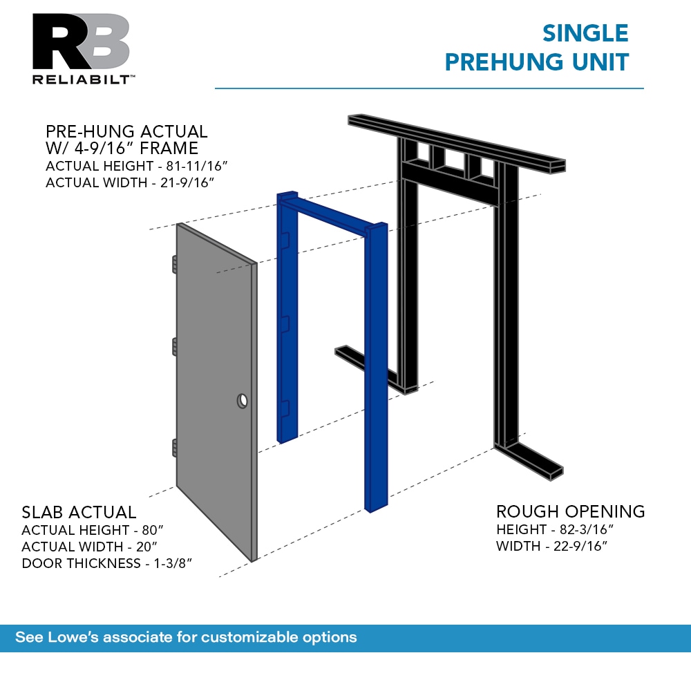 RELIABILT MFM40202010D0 Pre-Hung-Doors - View #7