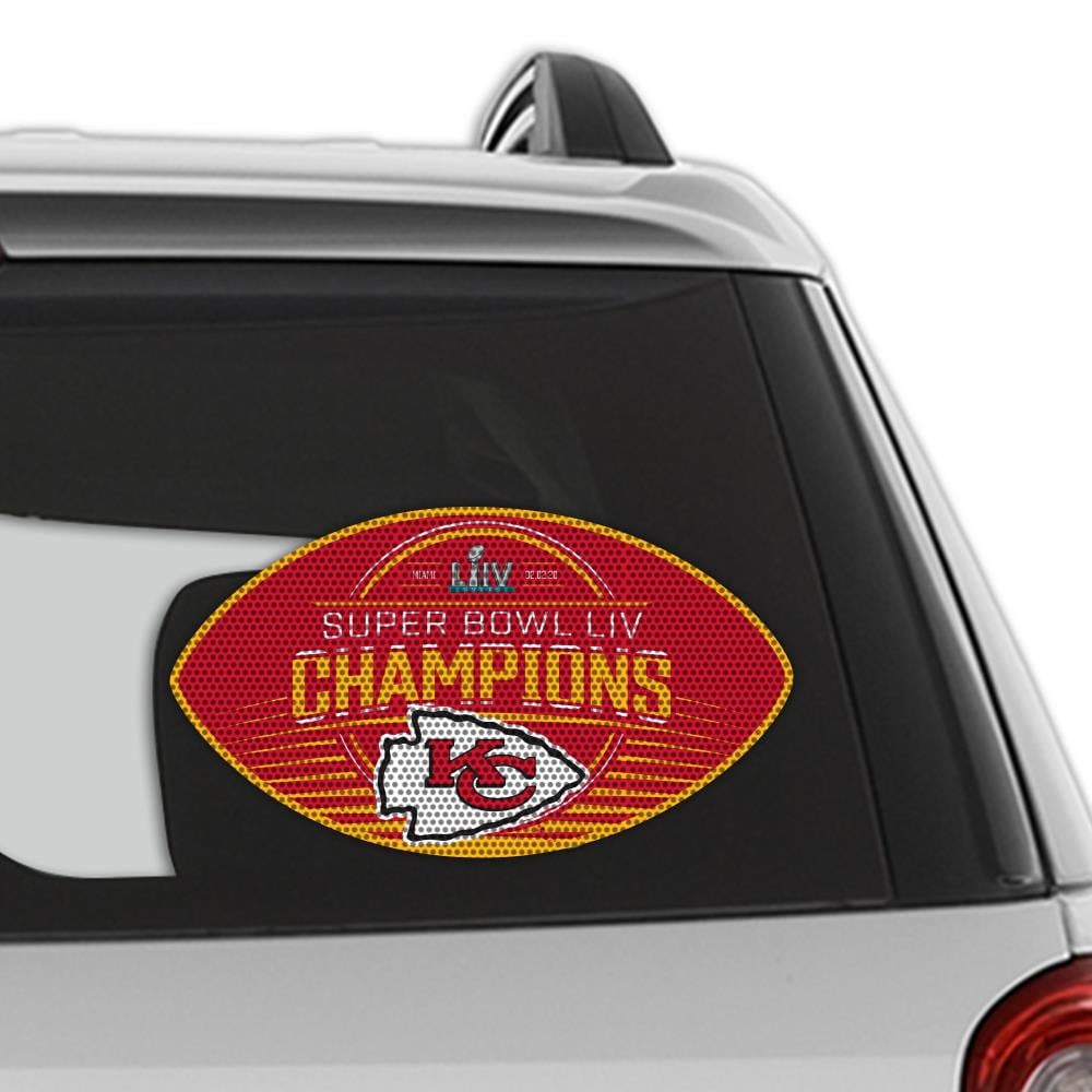 Fremont Die Kansas City Chiefs Super Bowl LIV Windshield Decal in the  Exterior Car Accessories department at