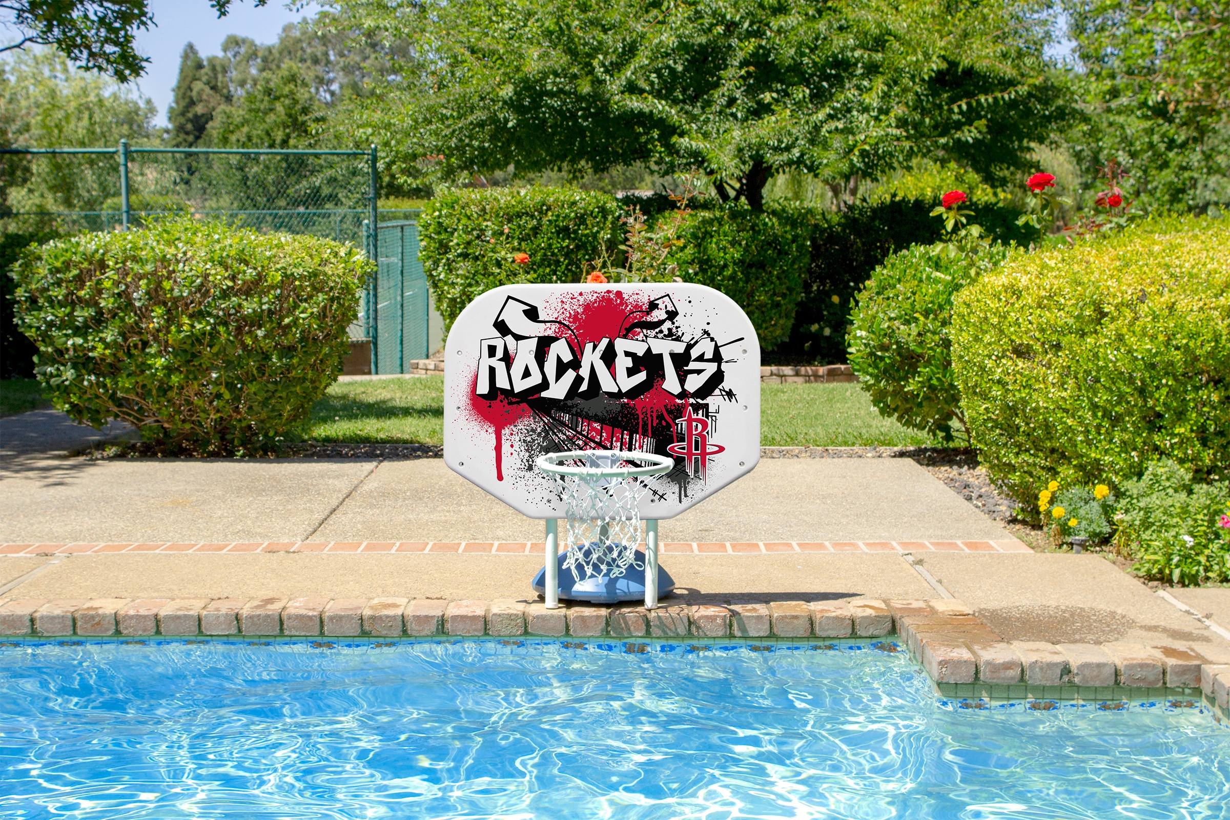 Poolmaster Outdoor Portable 3-in Basketball System