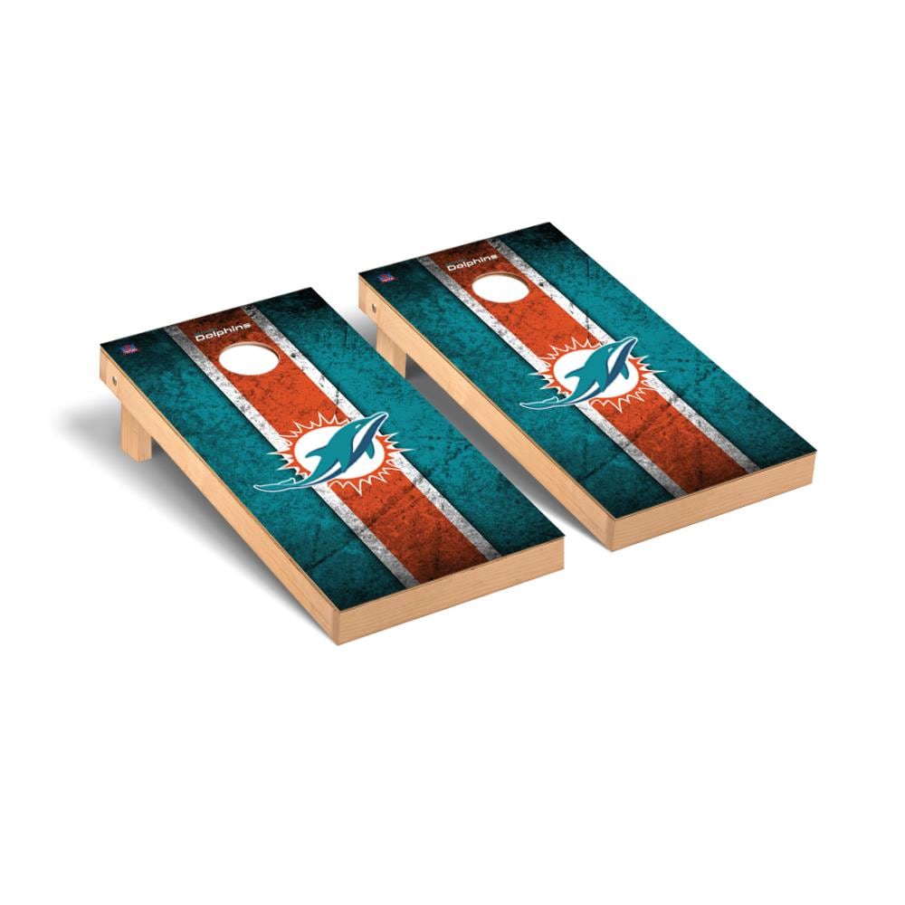 Miami Dolphins Cornhole Board Wraps