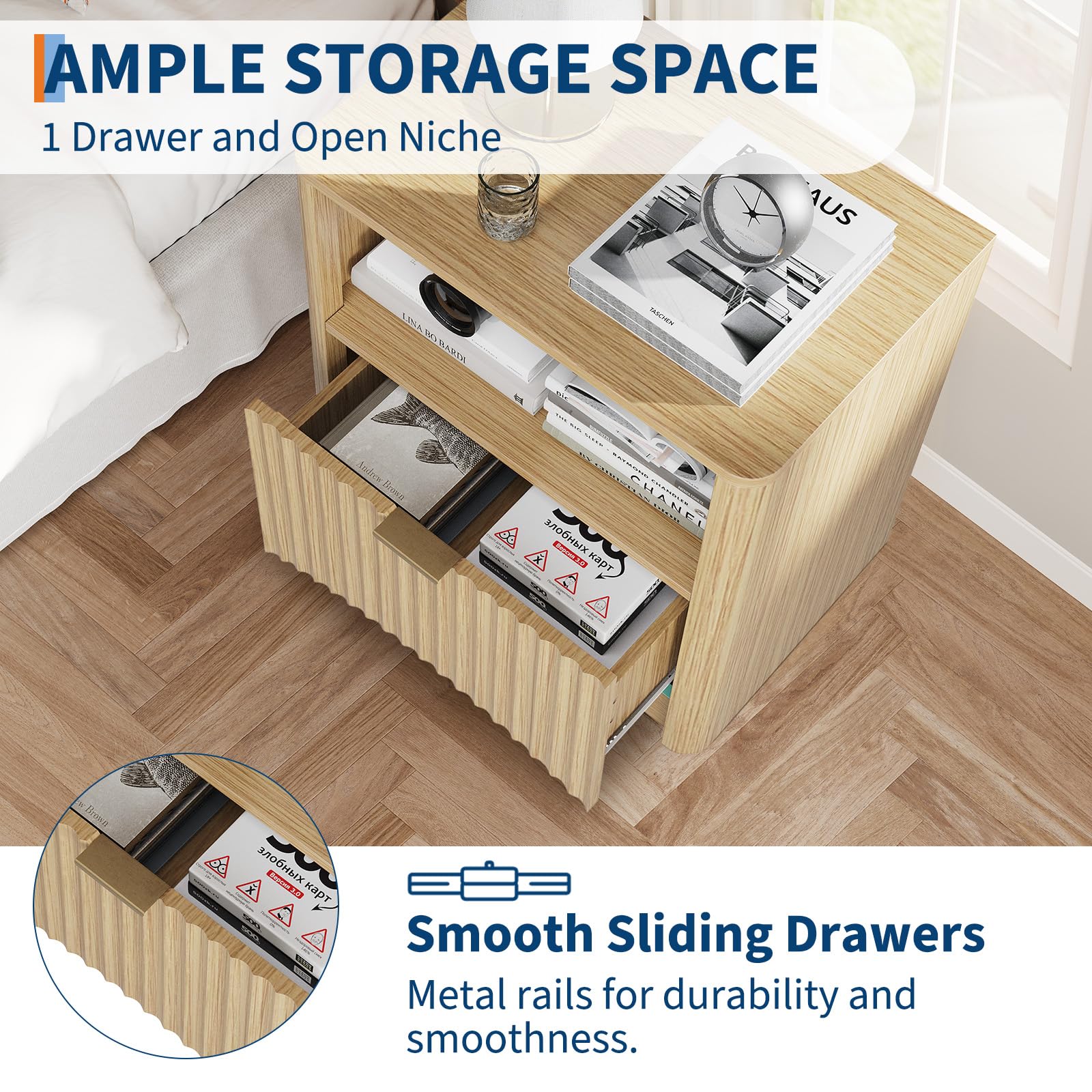Garvee HHZ-PHK-35BHPH7B nightstands - View #5