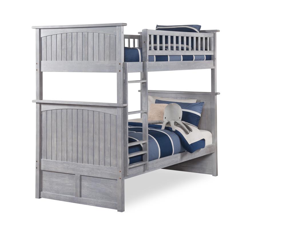 AFI Furnishings AB59108 Nantucket Bunk Bed Twin over Twin in Driftwood