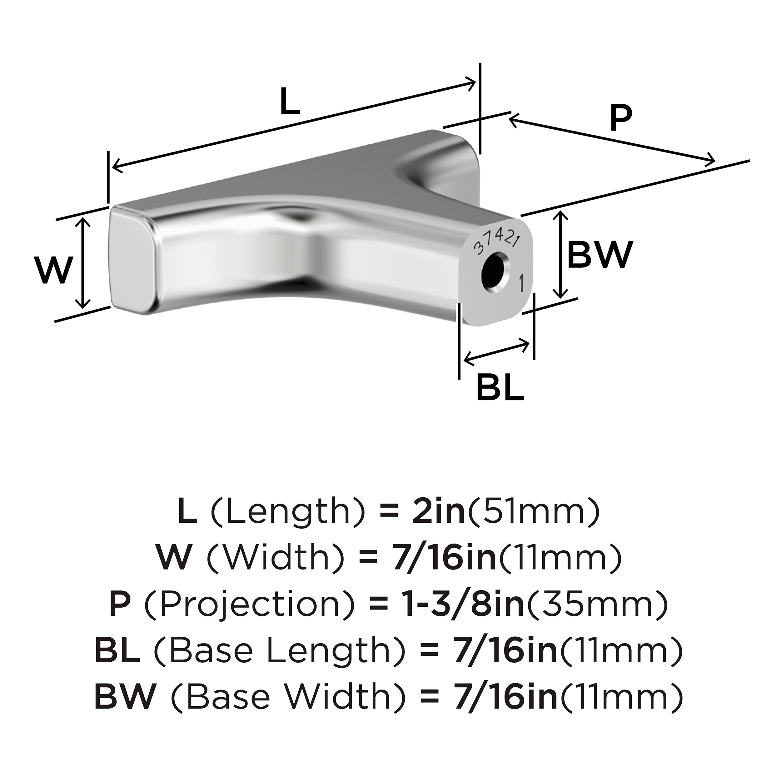 Amerock BP3742126 Cabinet-Knobs - View #4