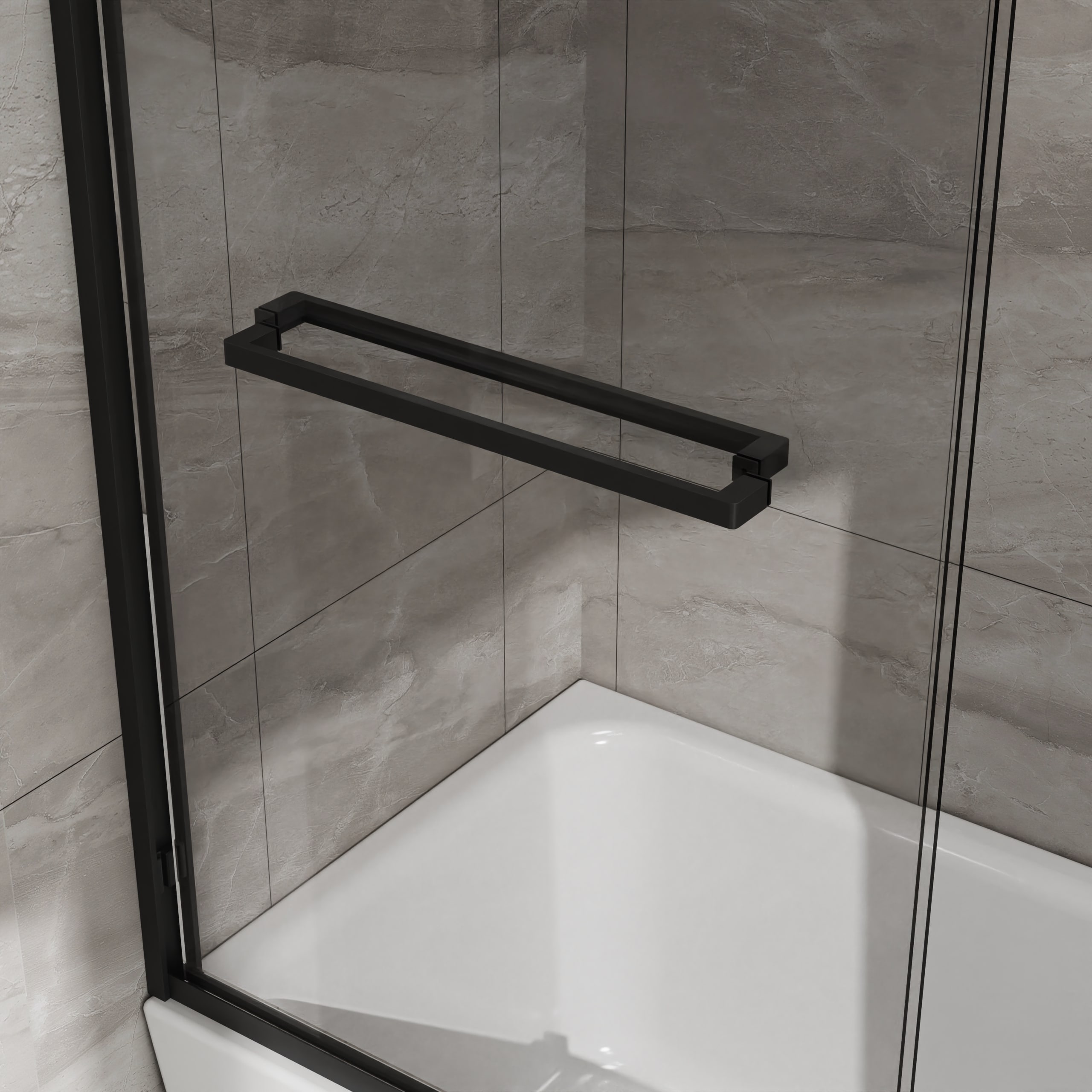 WELLFOR DTG-BAS110MB Shower-Doors - View #7