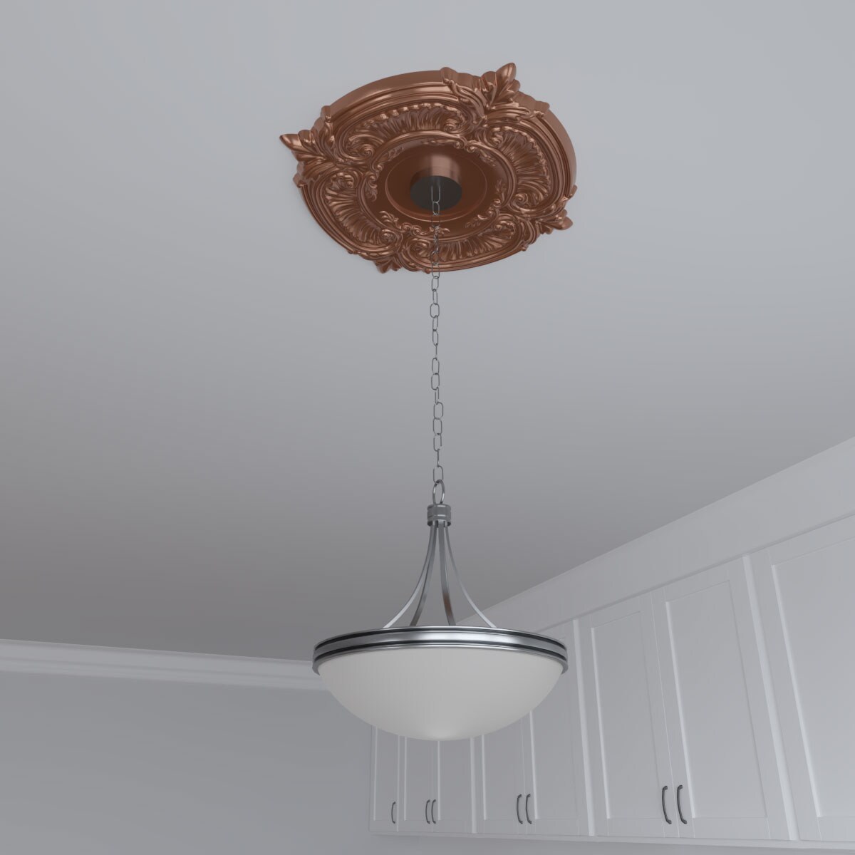 Ekena Millwork CMP19ATBCO Ceiling-Medallions - View #8