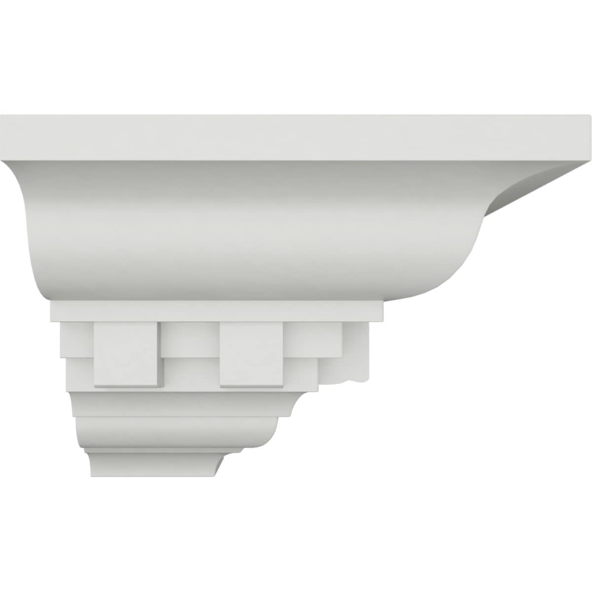 Ekena Millwork MOC02X02DE Moulding-Blocks - View #3