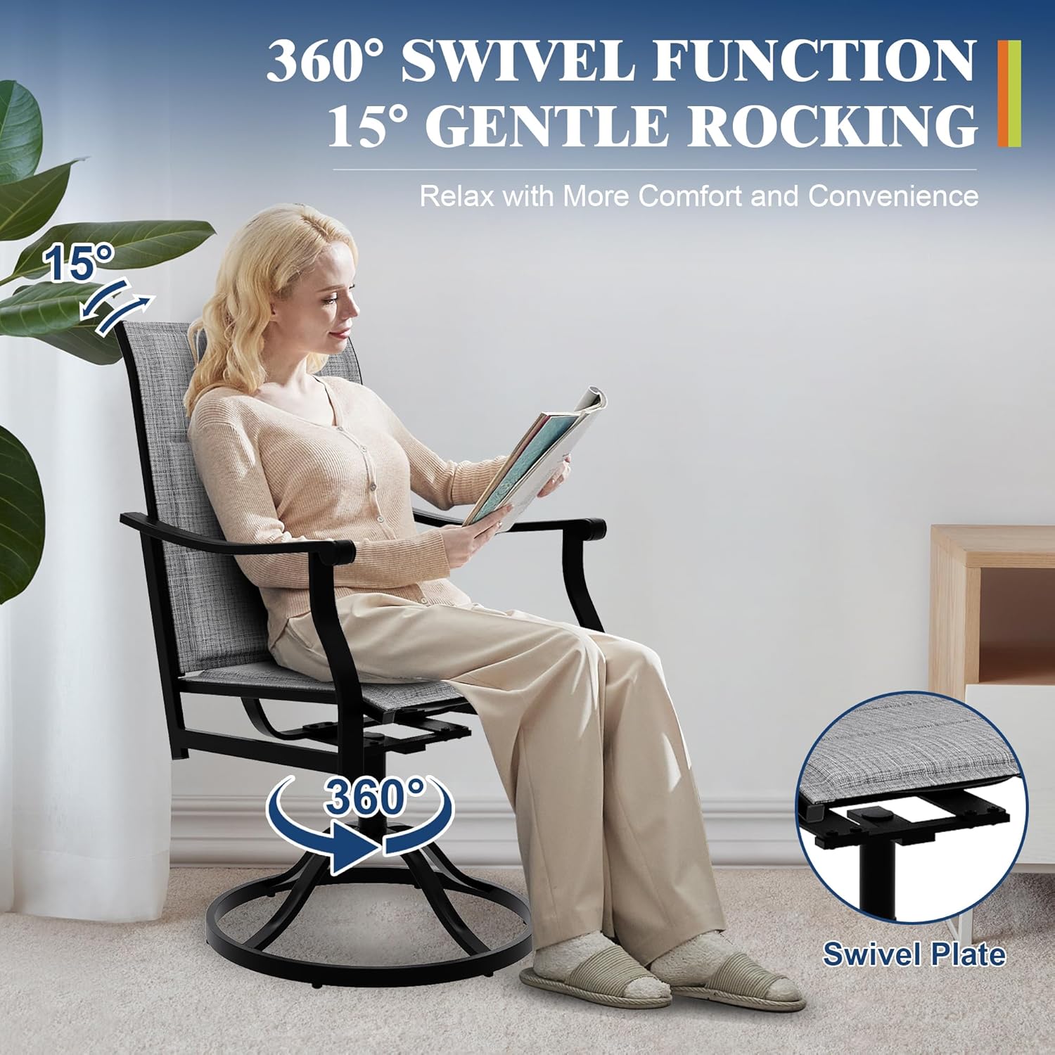 Qeetex LHF-DYQ-PHO-334SJNQJ Patio-Dining-Sets - View #4