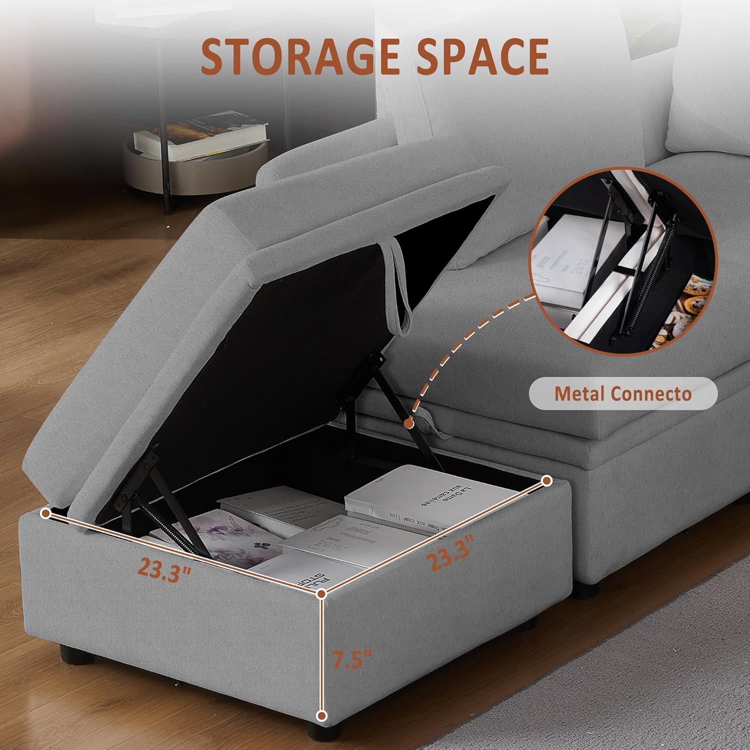 WhizMax PD-VAM-33B7F9MA Sofas-Loveseats - View #4