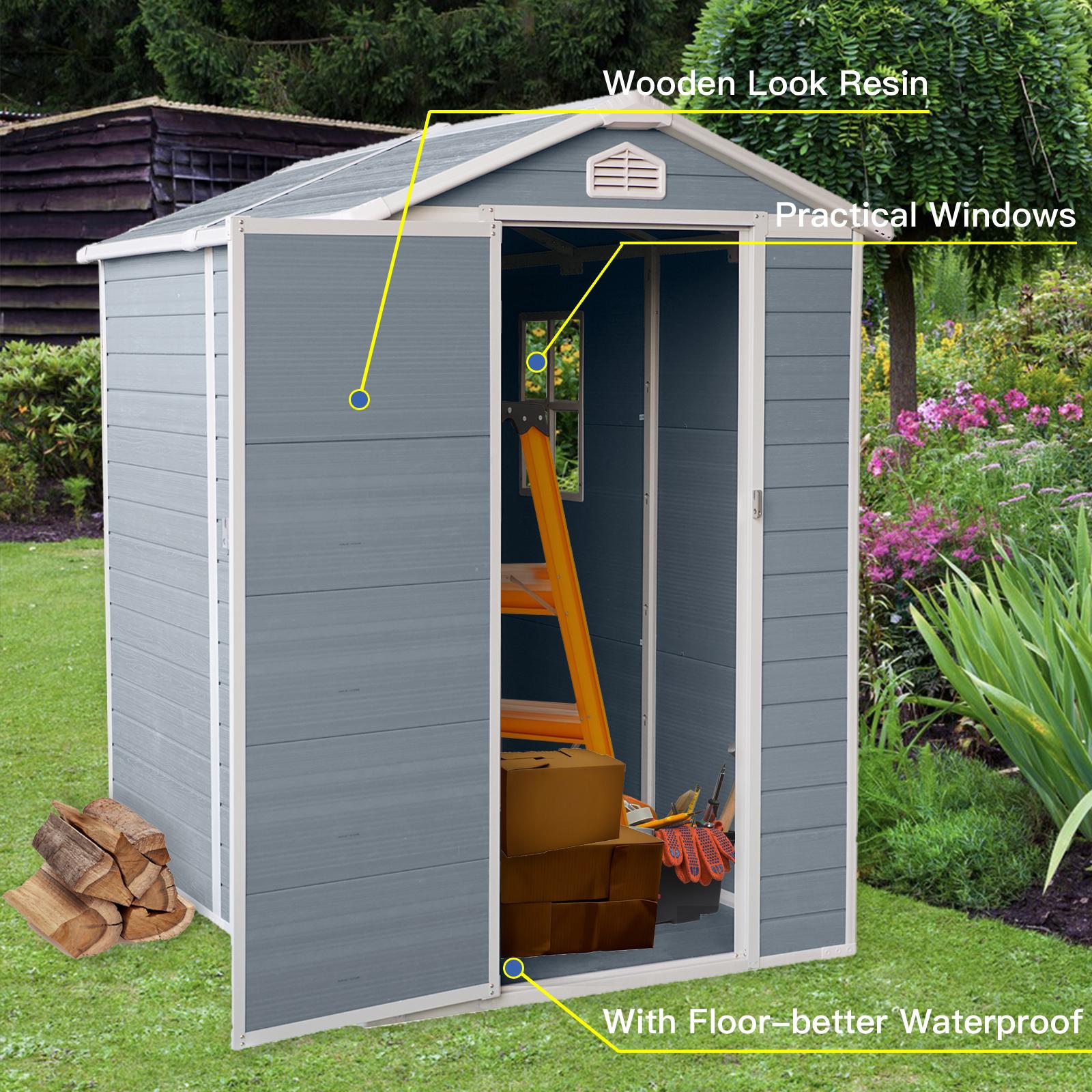 Bayfeve BF-54020-SD Vinyl-Resin-Storage-Buildings - View #6