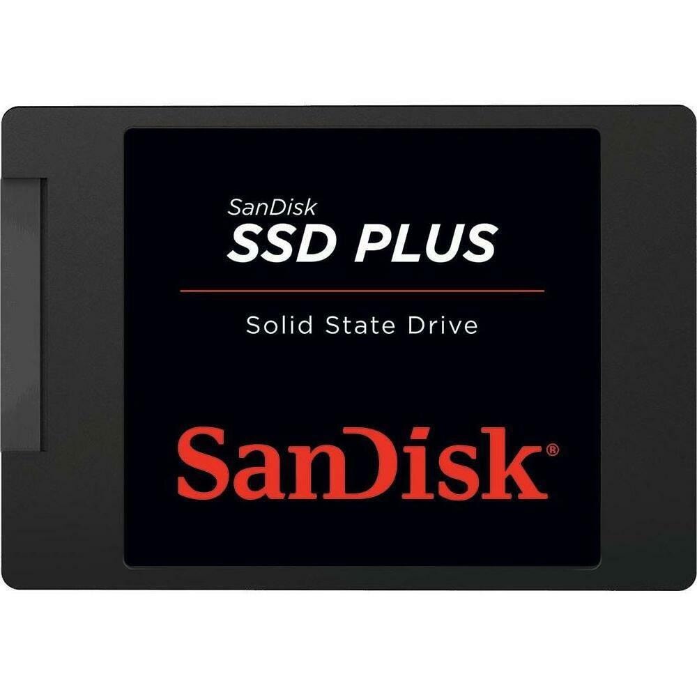 SanDisk ATECH54322  SDSSDA-1T00-G26 1 TB Internal SATA SSD Plus Solid State Drive, 2.5 in.