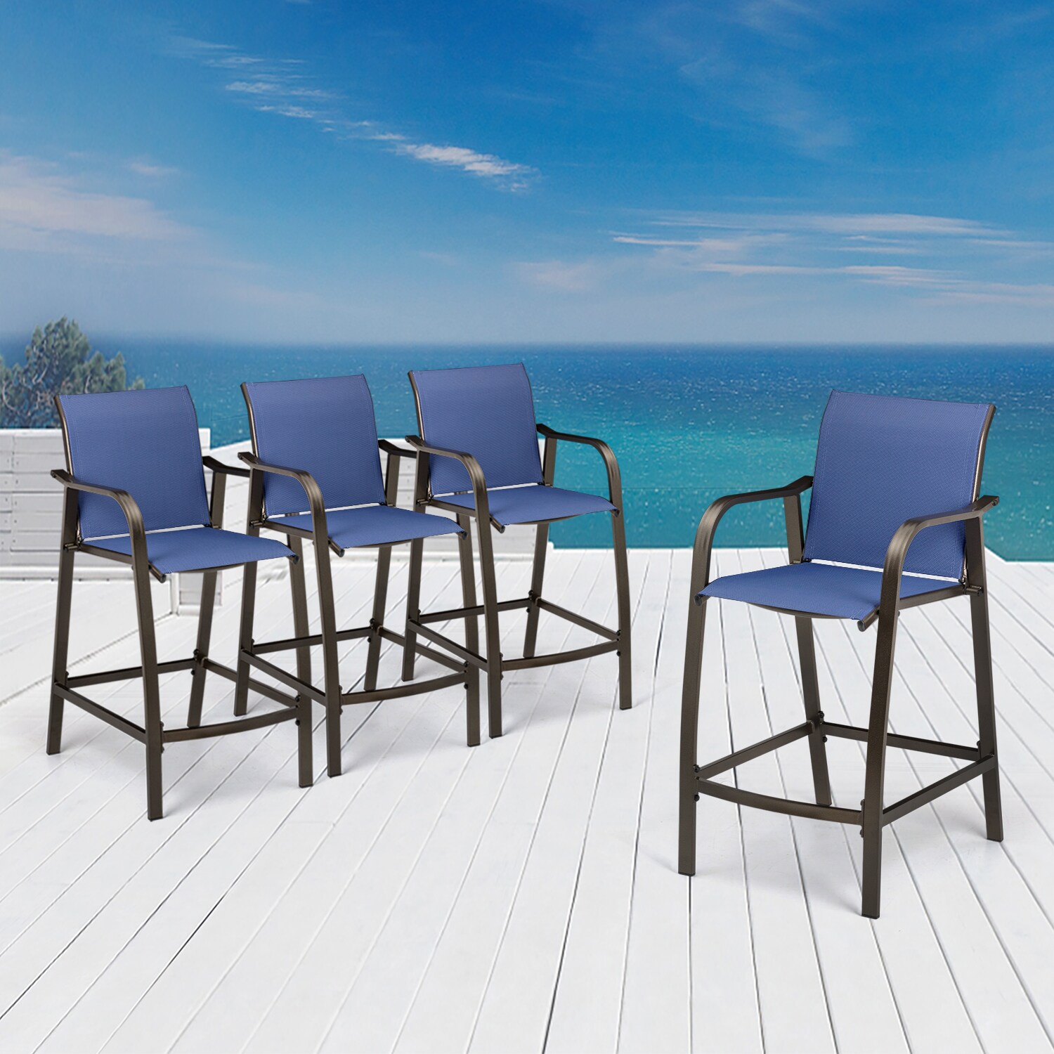 Crestlive Products CL-ST001NAV-2SET Patio-Chairs - View #9