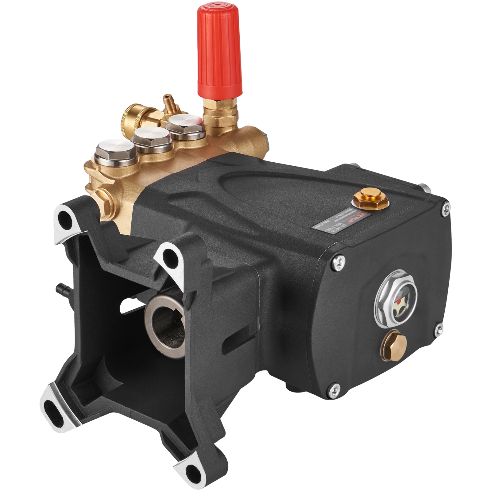 VEVOR HZQZBHZ1INCH4AEKKV0 4-Gallon Aluminum Pool pump