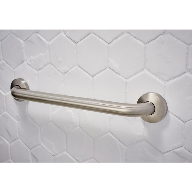 Franklin Brass 5700 Series 18-in Stainless Steel Wall Mount (ADA Compliant) Grab Bar Franklin Brass 5700 Series 18-in Stainless Steel Wall Mount (ADA Compliant) Grab Bar