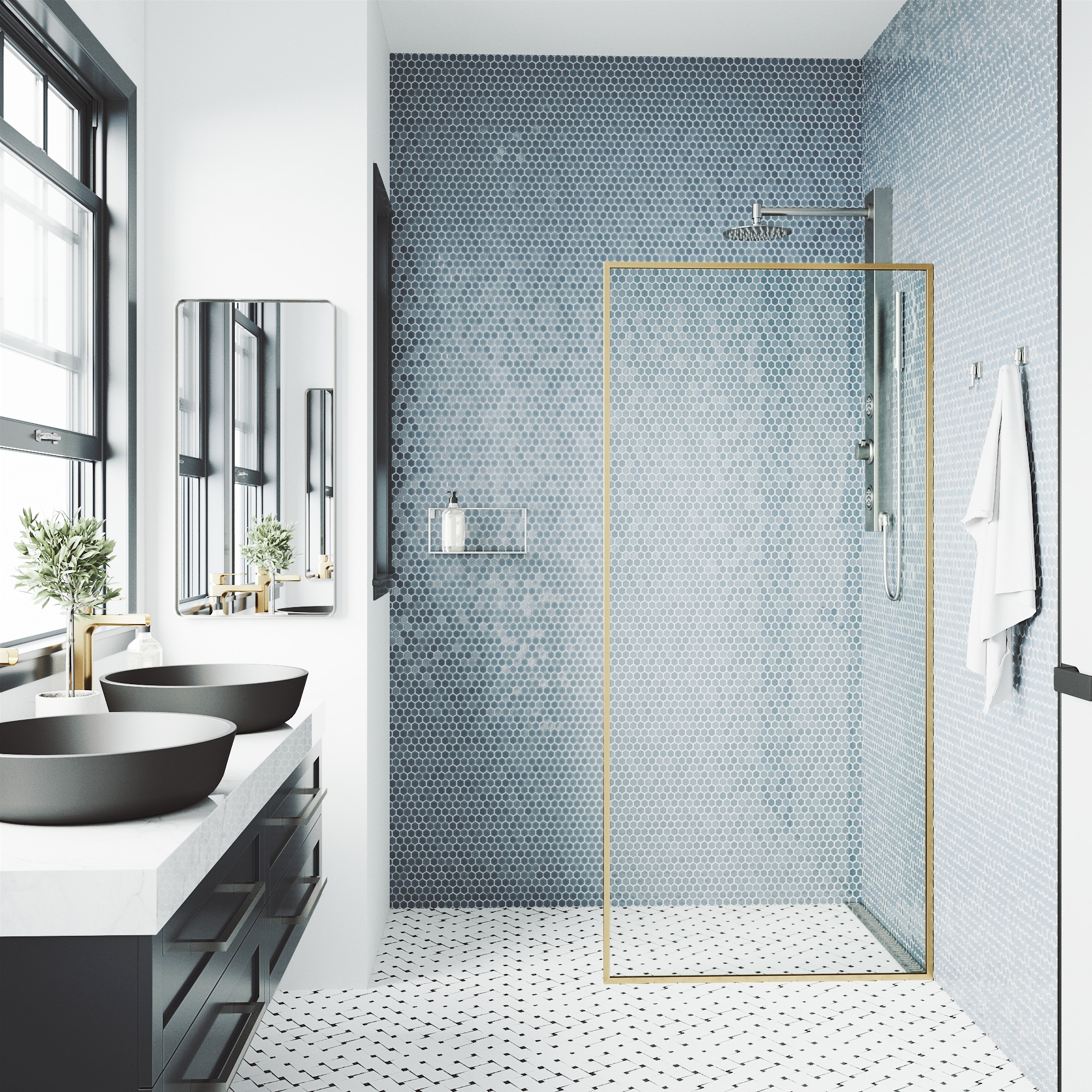 VIGO VG6077MGCL3474 Shower-Doors - View #7