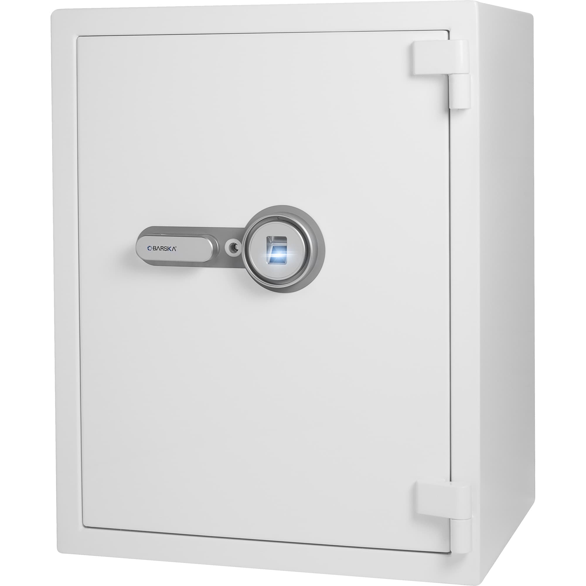 LOVMOR SF-Y-B2734P255714 4.48 CUBIC FT BIOMETRIC FIREPROOF SAFE  WHITE