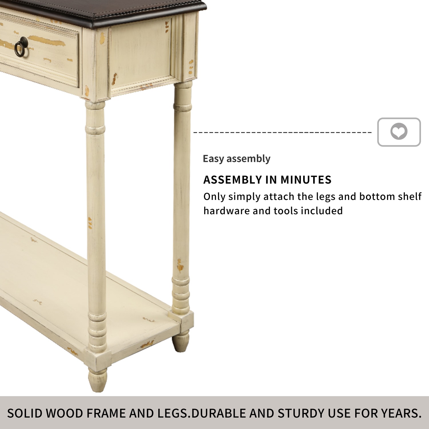 Mondawe OR-W9574D-TR Console-Sofa-Tables - View #11