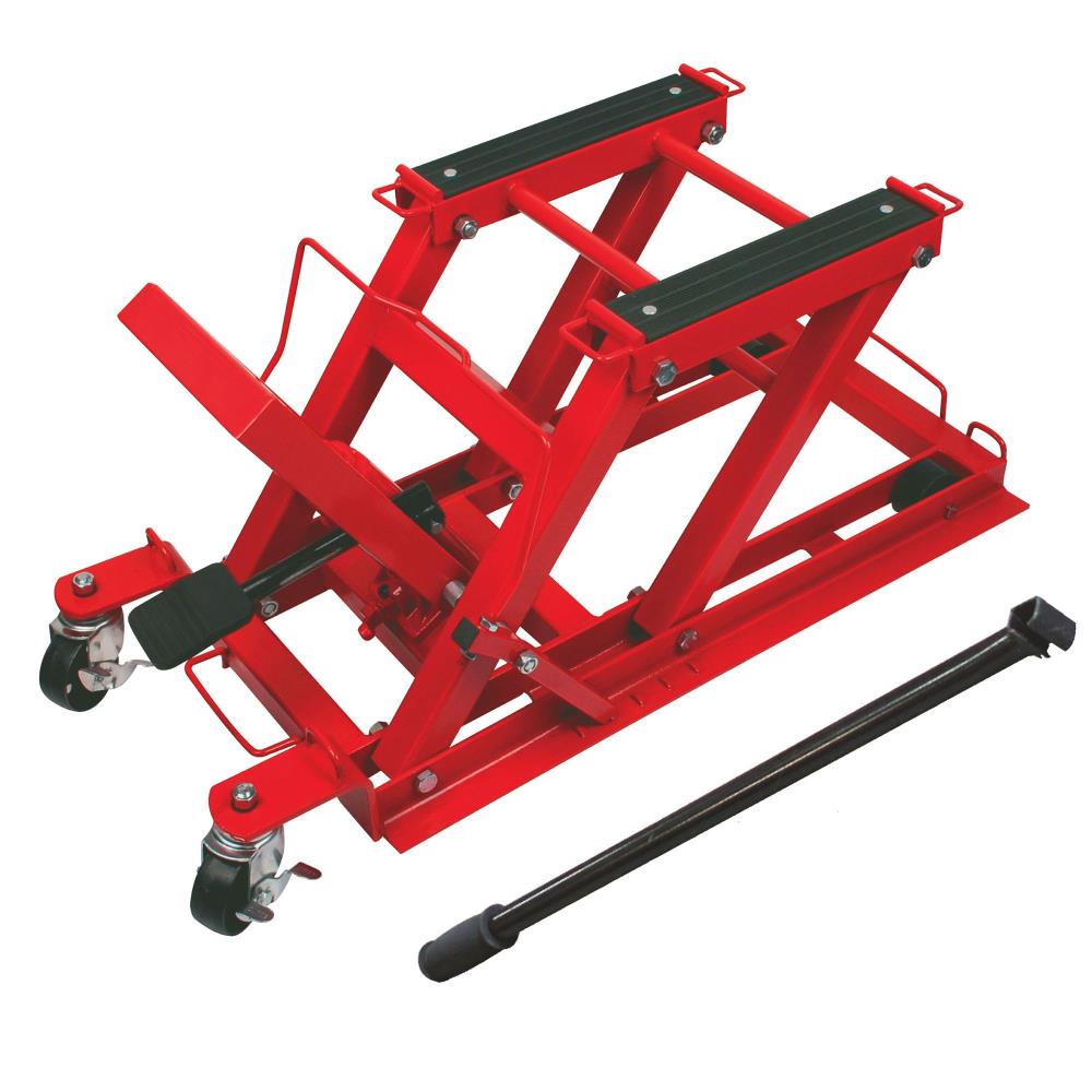 Torin Torin Big Red 0.75 Ton 1500 Pound Capacity Motorcycle ATV UTV  Equipment Jack Lift in the Vehicle Lifts department at Lowes.com