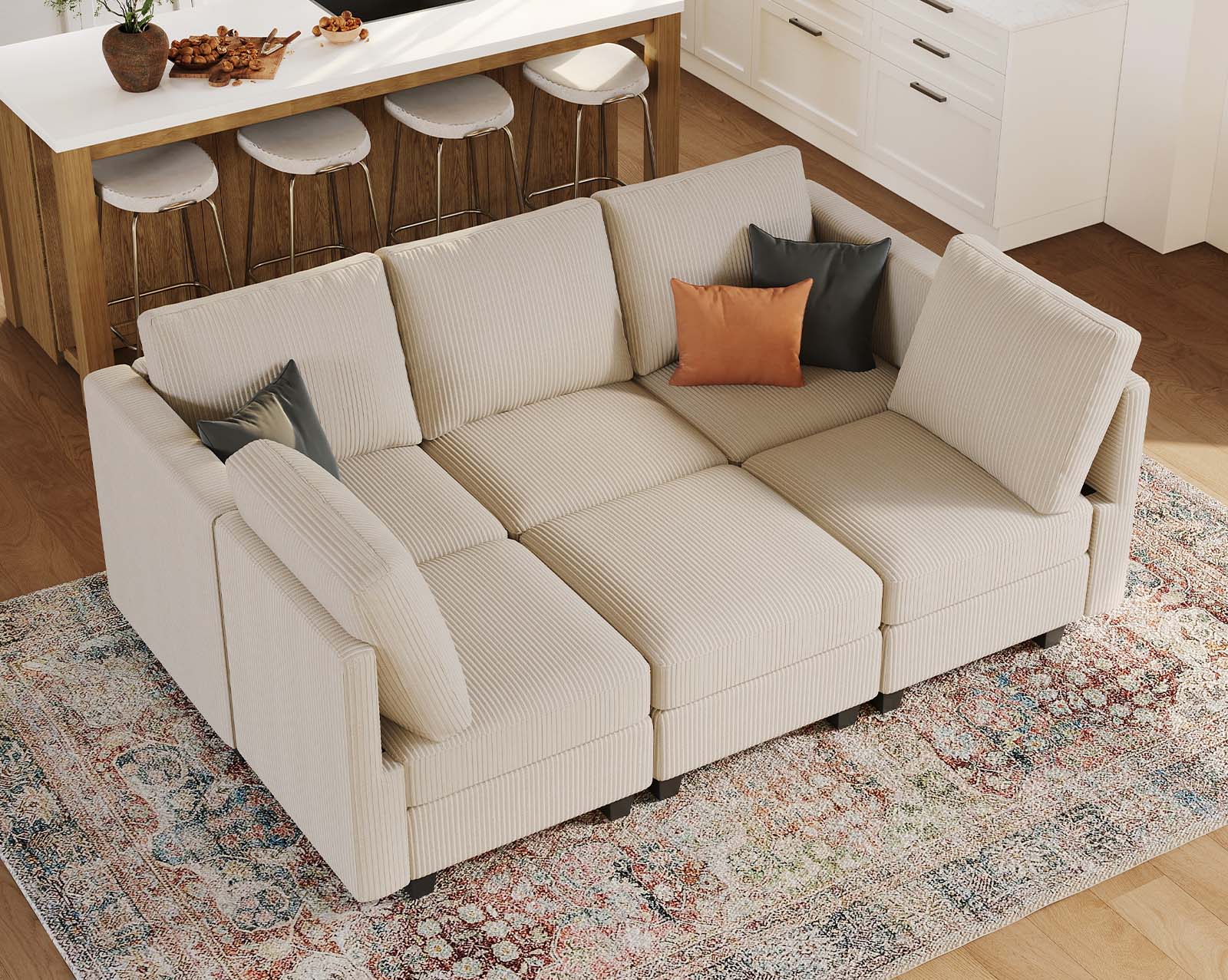 Belffin BF200-A5B1C-WHITE futons - View #4