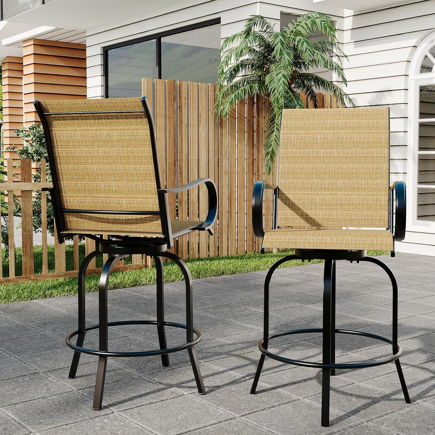 Qeetex LHF-HW-PPG-334N9LGM Patio-Conversation-Sets - View #6