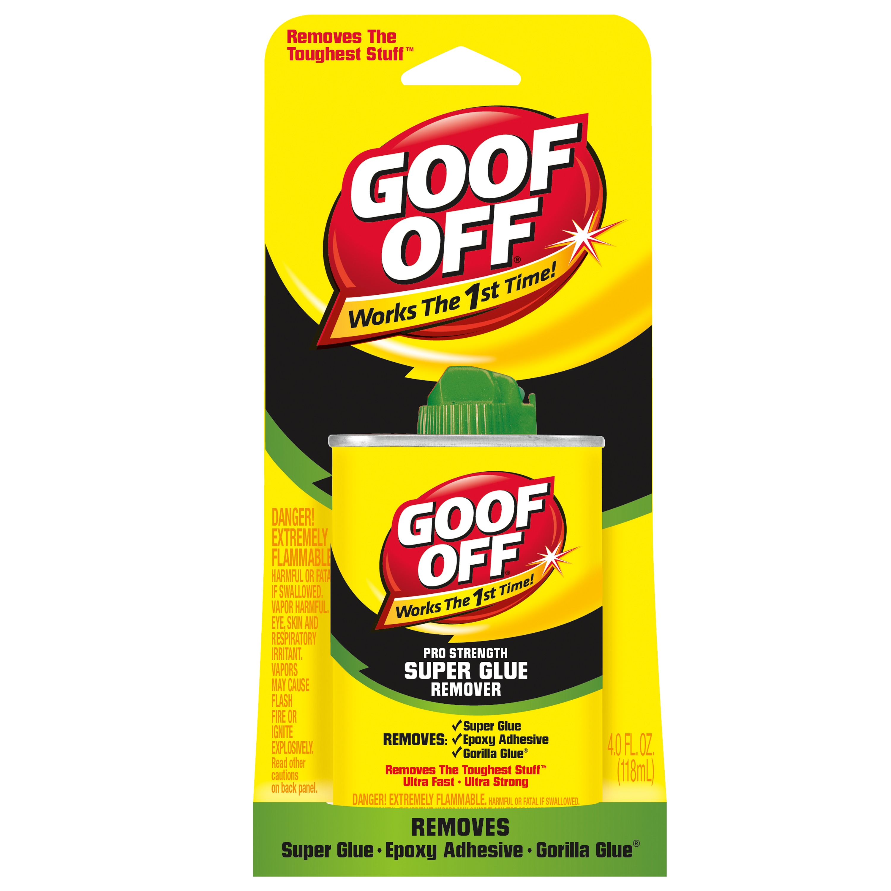 Goof Off 4-fl oz Adhesive Remover at