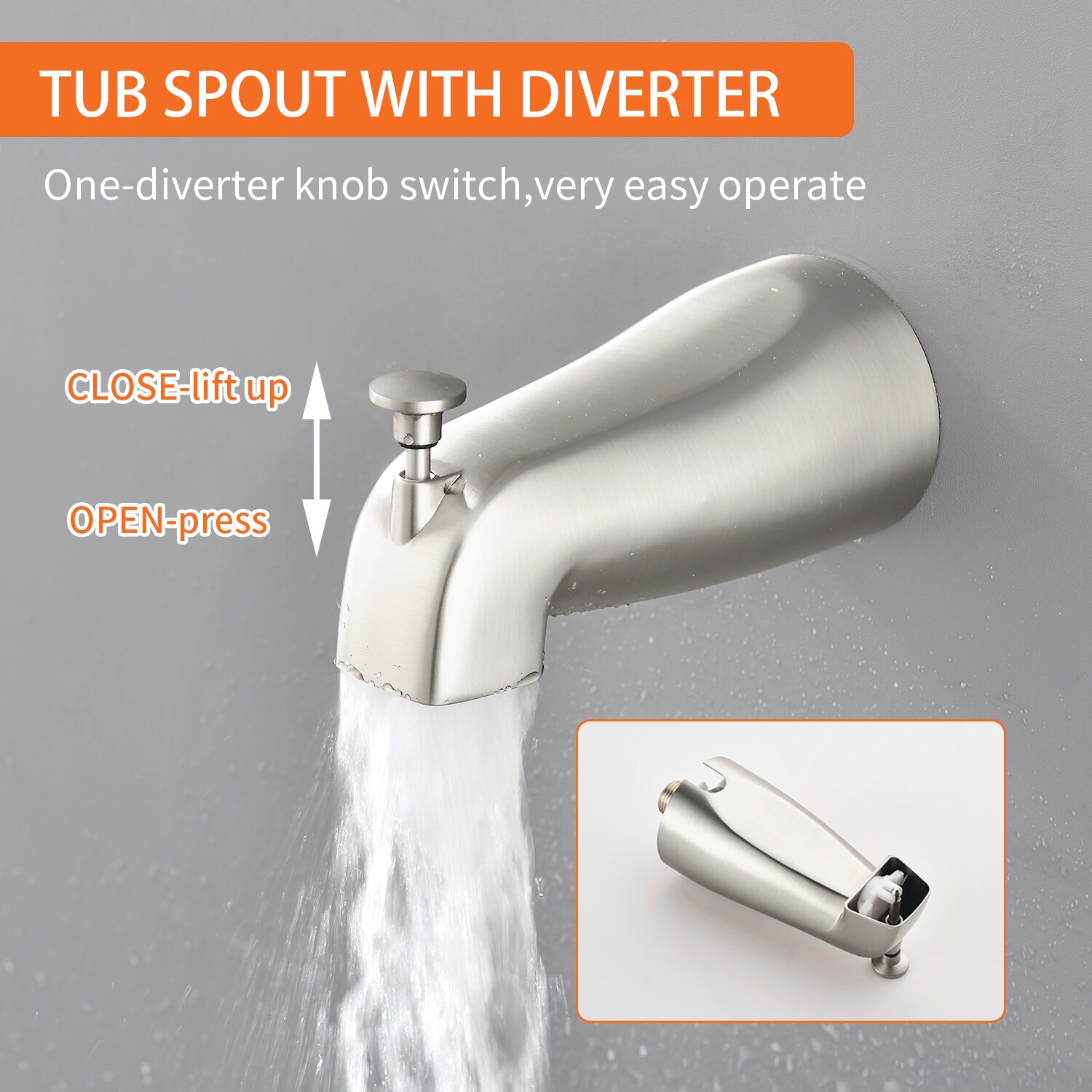 Dimakai DKBR1815A008631 Showerhead-Bar-Panels - View #7