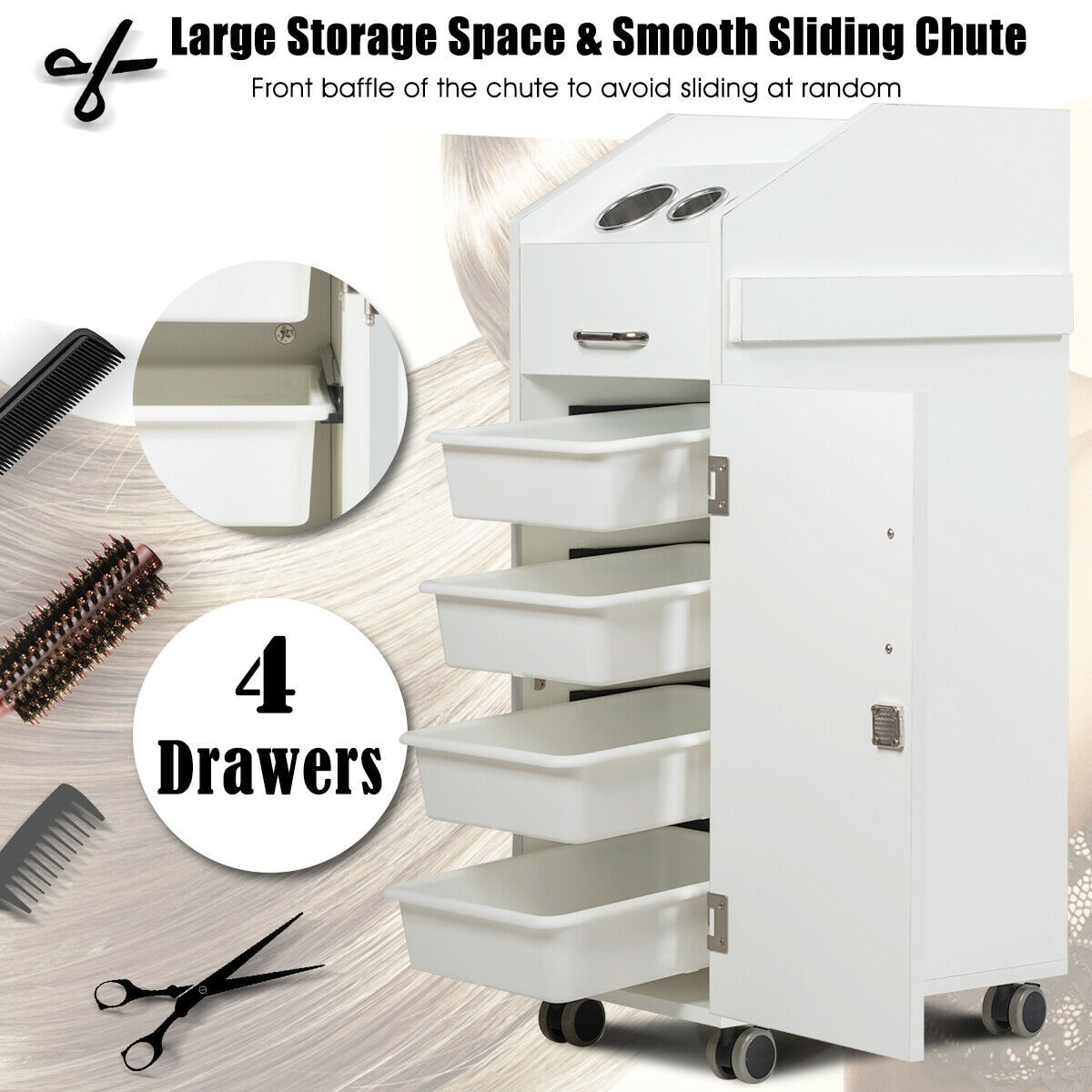 CASAINC WF-HB86992WH-LA Utility-Storage-Cabinets - View #7
