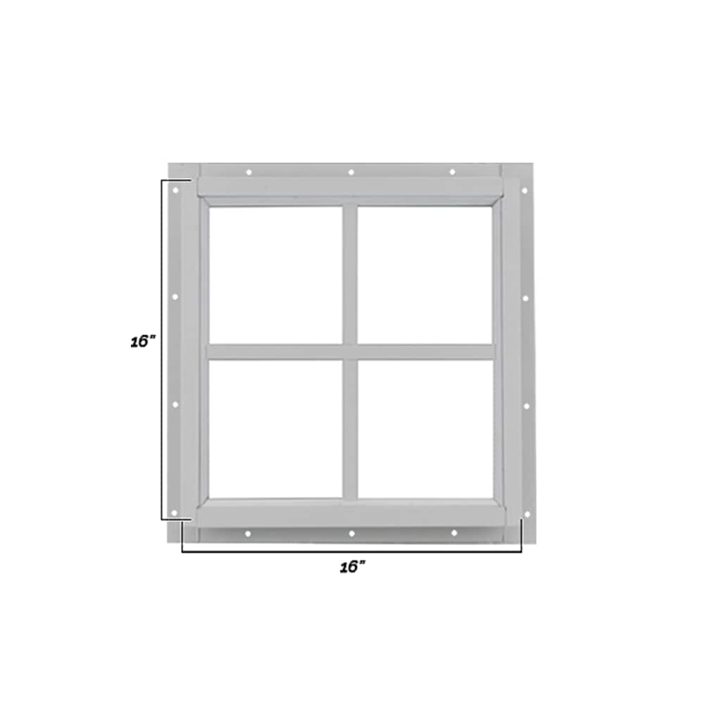 Shed Windows and More 1616WF Specialty-Windows - View #3