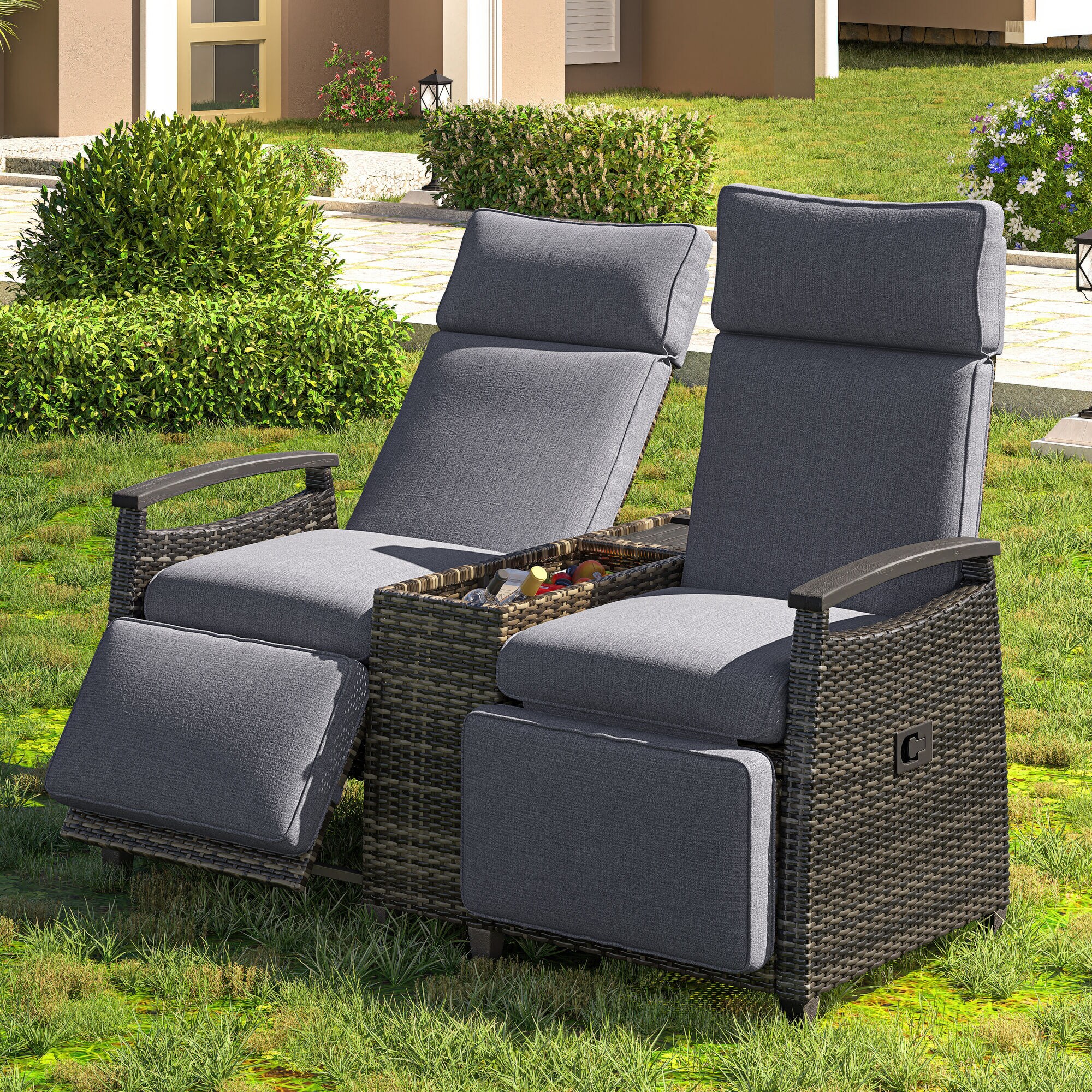 JIMSMAISON BOGOCL01GR Patio-Chairs - View #2