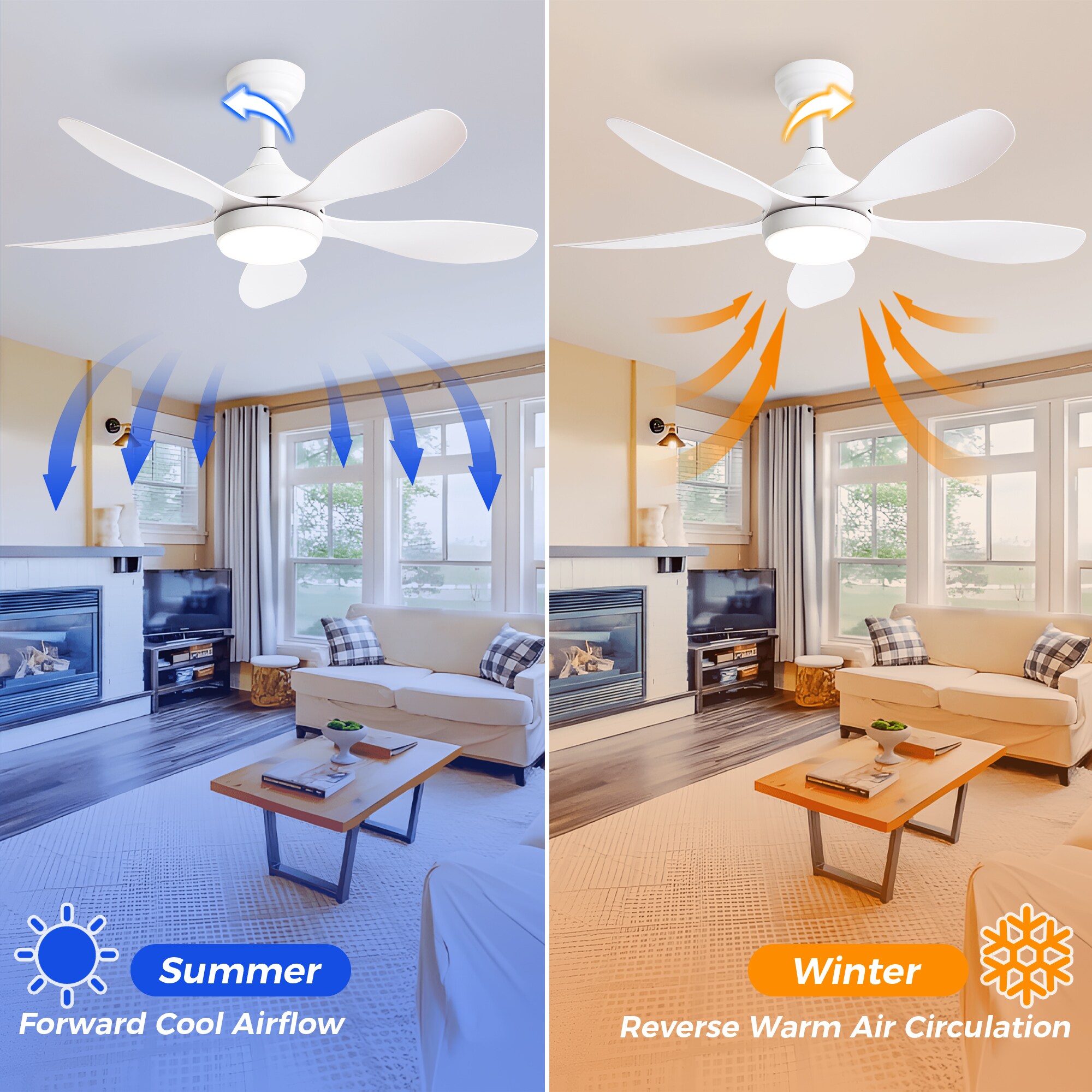 FELIDOMUS CF-542-WH Ceiling-Fans - View #5