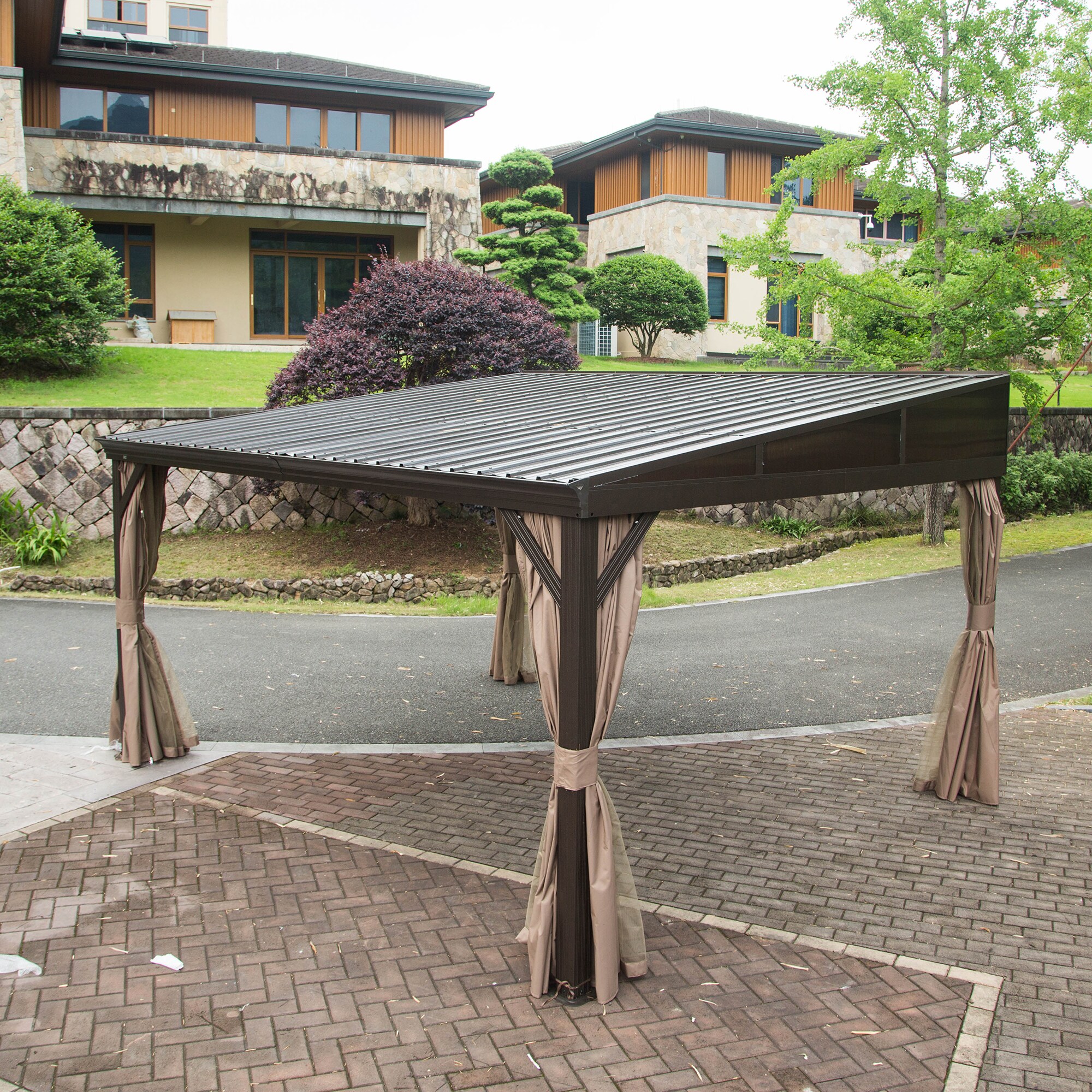 Dimakai DK-MF161587 Wood-Resin-Gazebos - View #12