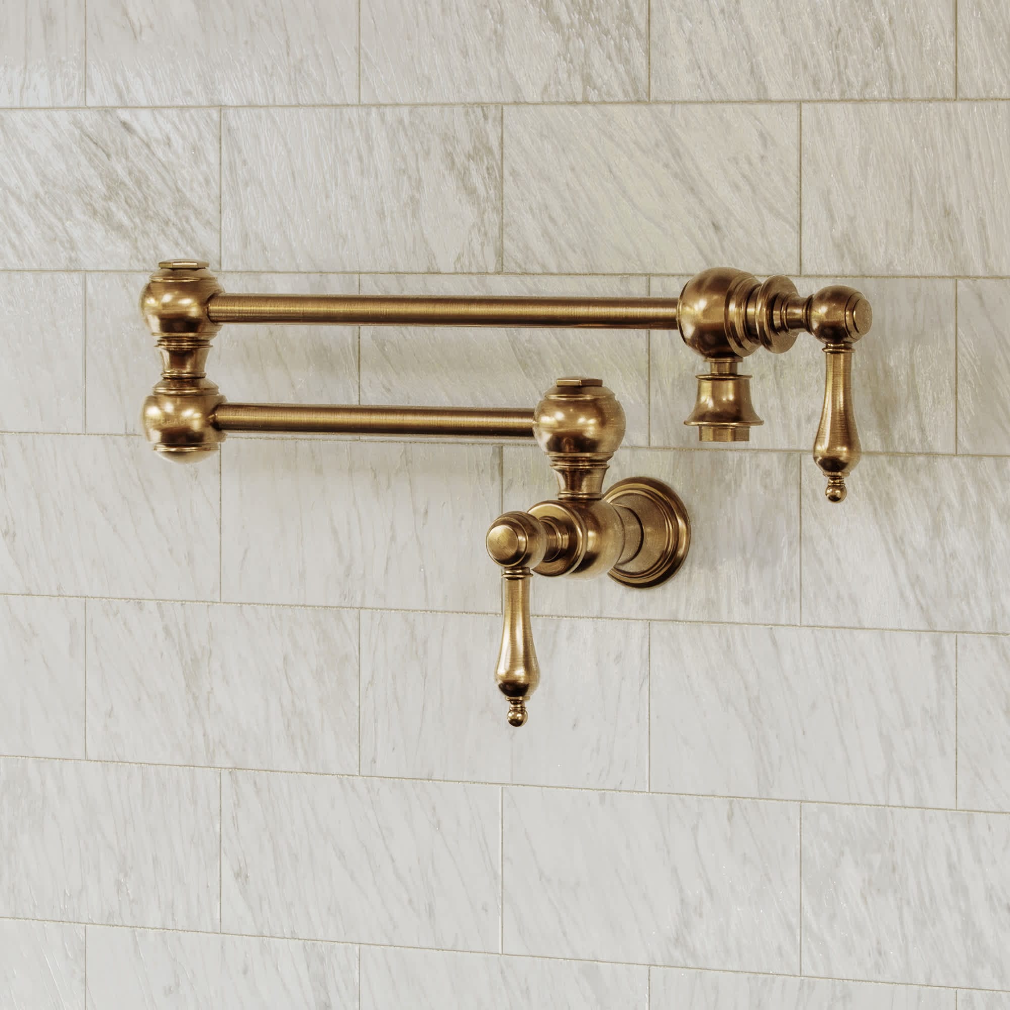 Whitehaus Collection WHKPFCR3-9550-NT-AB Kitchen-Faucets - View #5