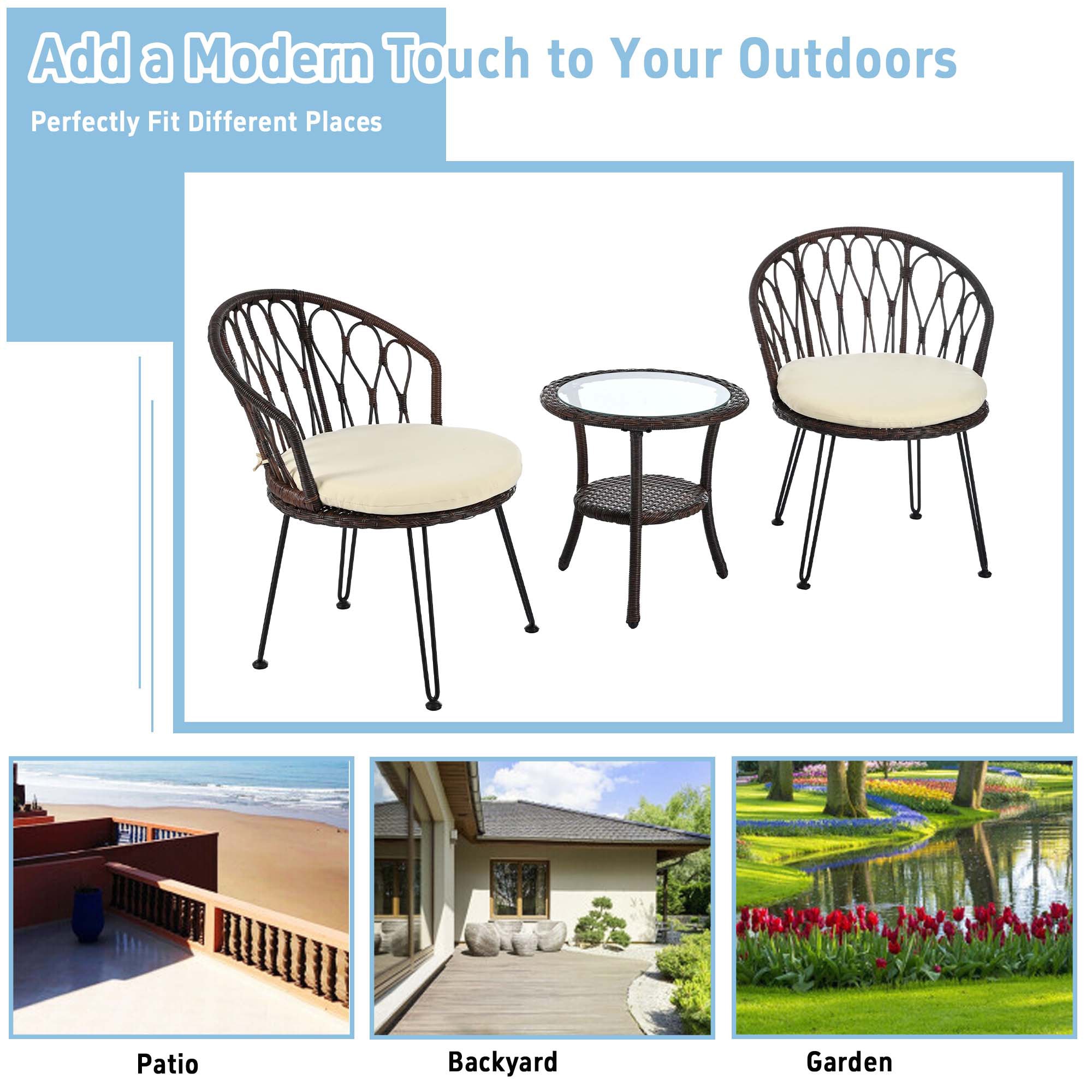 Sunrinx MG51-9-CS Patio-Conversation-Sets - View #6