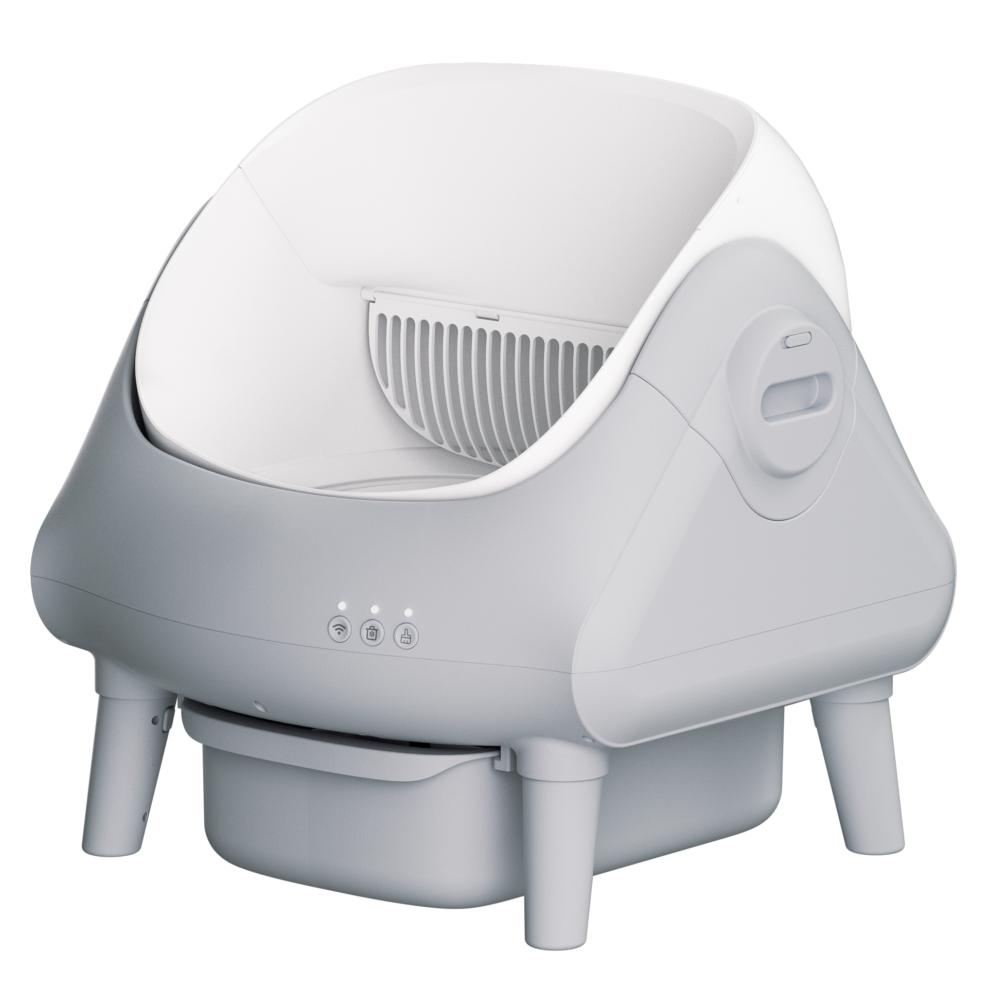 Garvee 09GXFCHBNL-HXYY-2432 Cat-Litter-Box - View #3