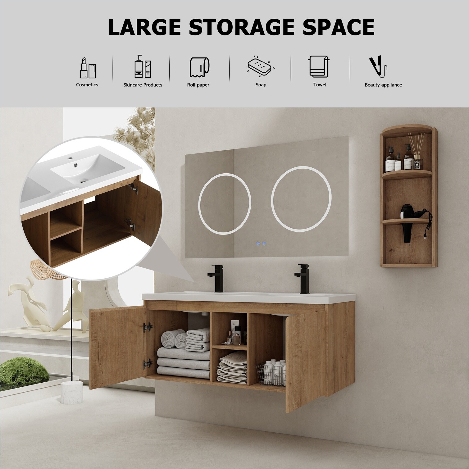 Naturefalls TU3TQ83NDH1E Bath-Vanity-Combo - View #14