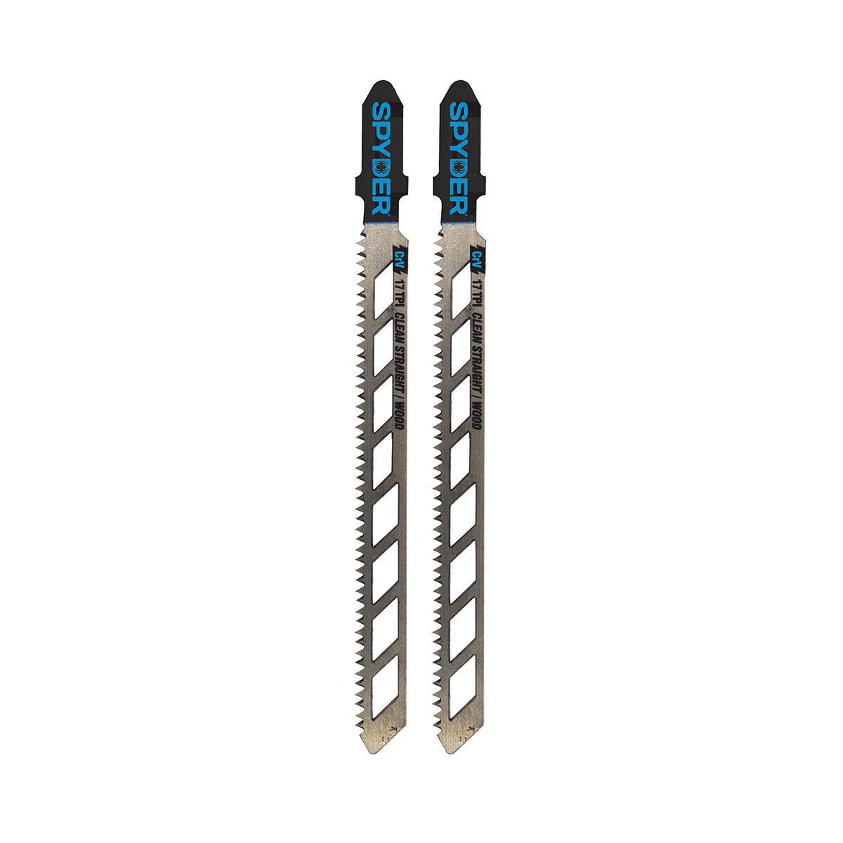 Spyder 300022 Skeleton 4-in 12 Tpi T-shank Chrome/Vanadium Blade Set (2-Pack)