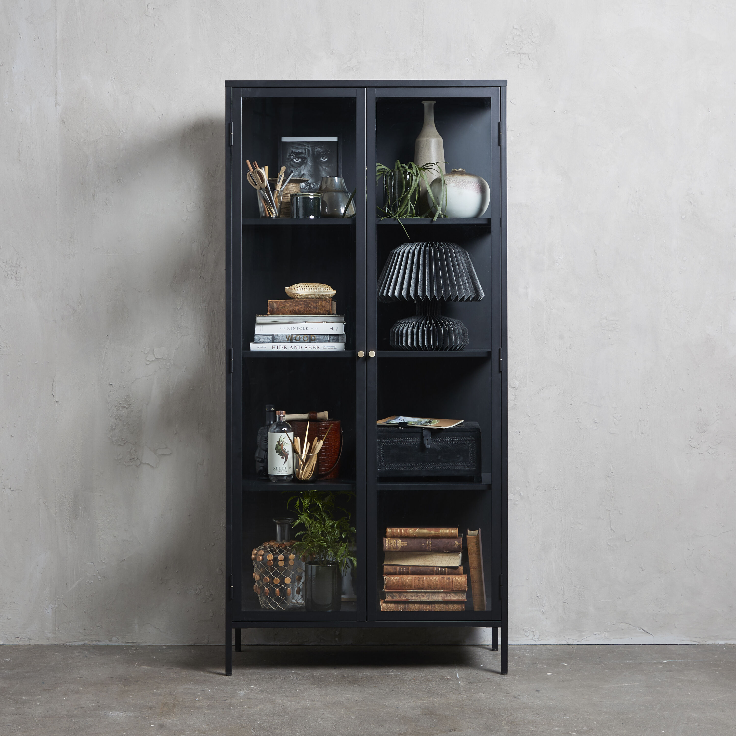 Metal Glass 75 Cabinet