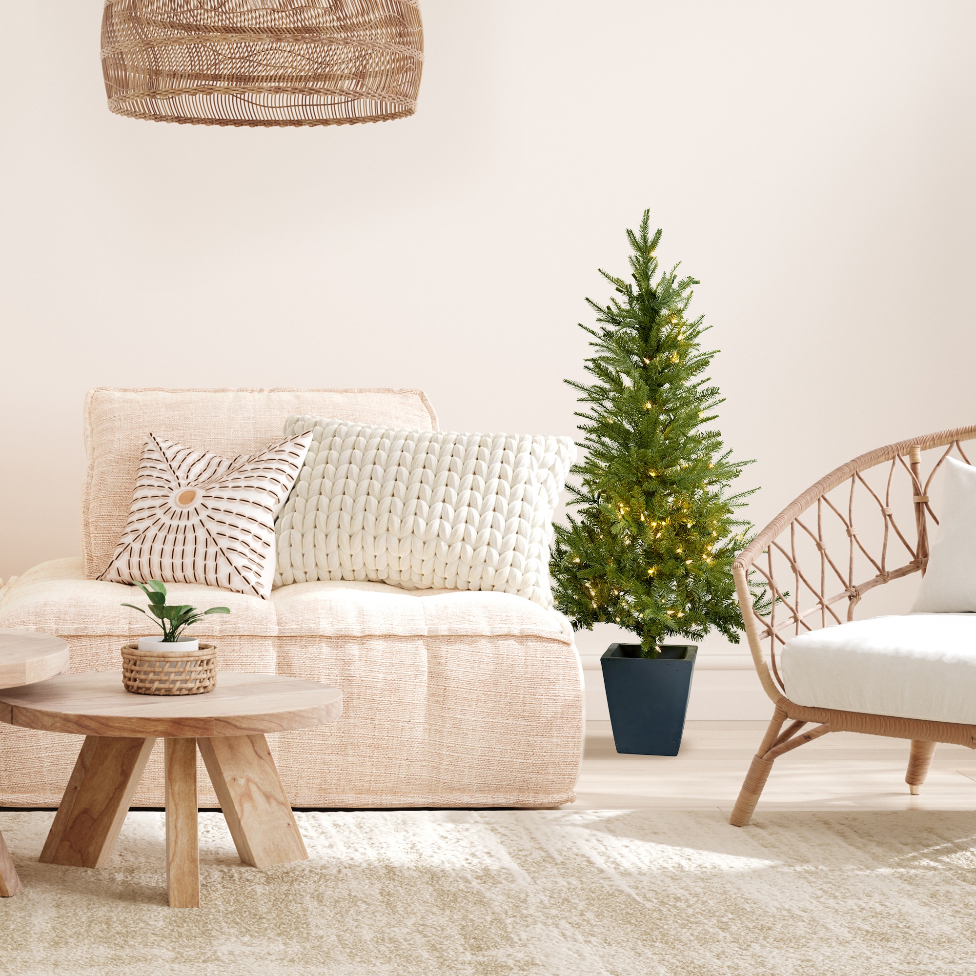 Nearly Natural 5443 Artificial-Christmas-Trees - View #3